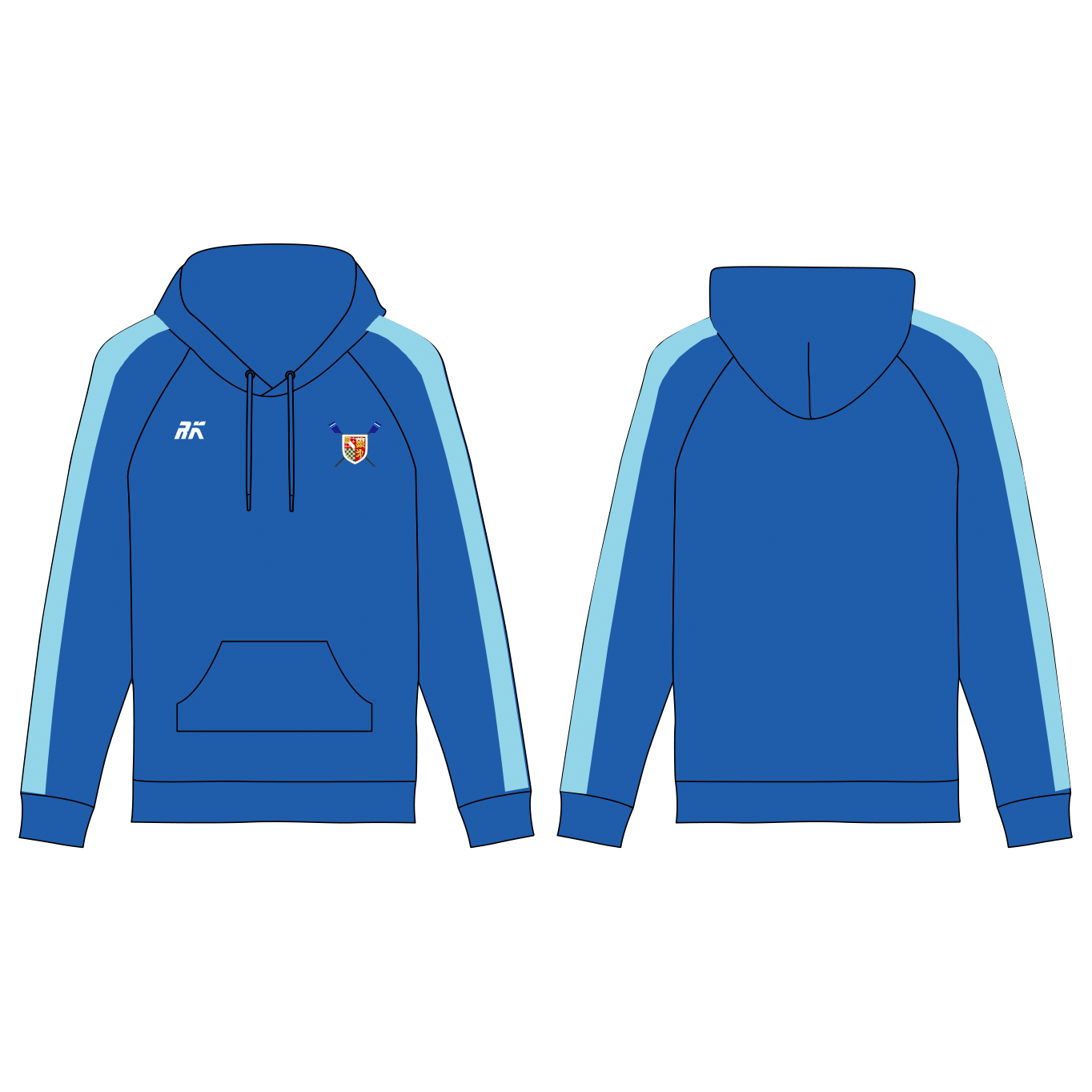 St Edmund's College Boat Club Blue Hoodie