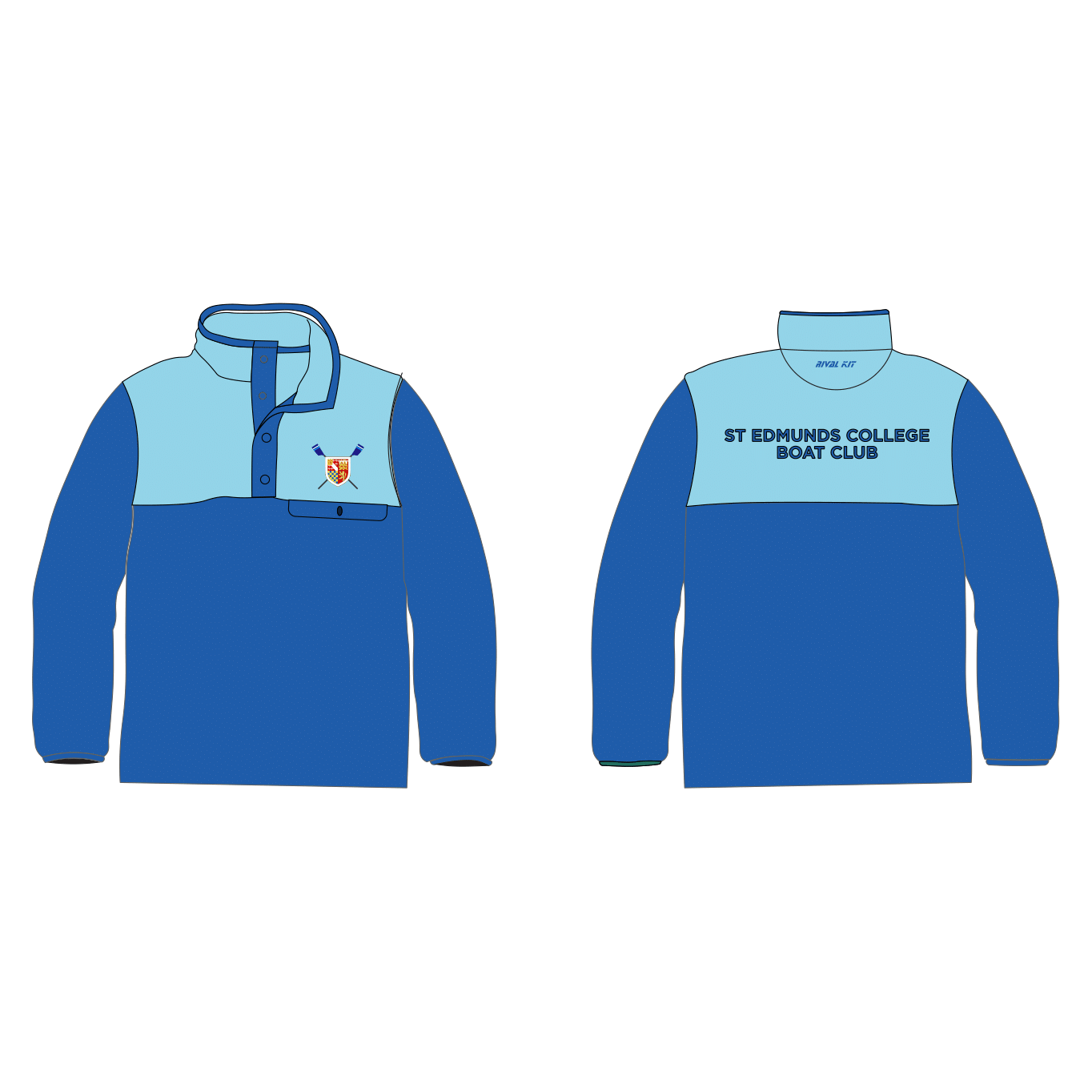 St Edmund's College Boat Club Pocket Fleece