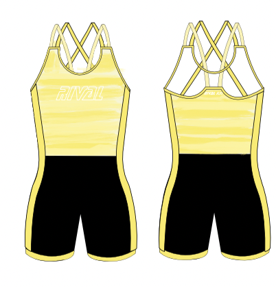 Yellow Stripe Strappy AIO