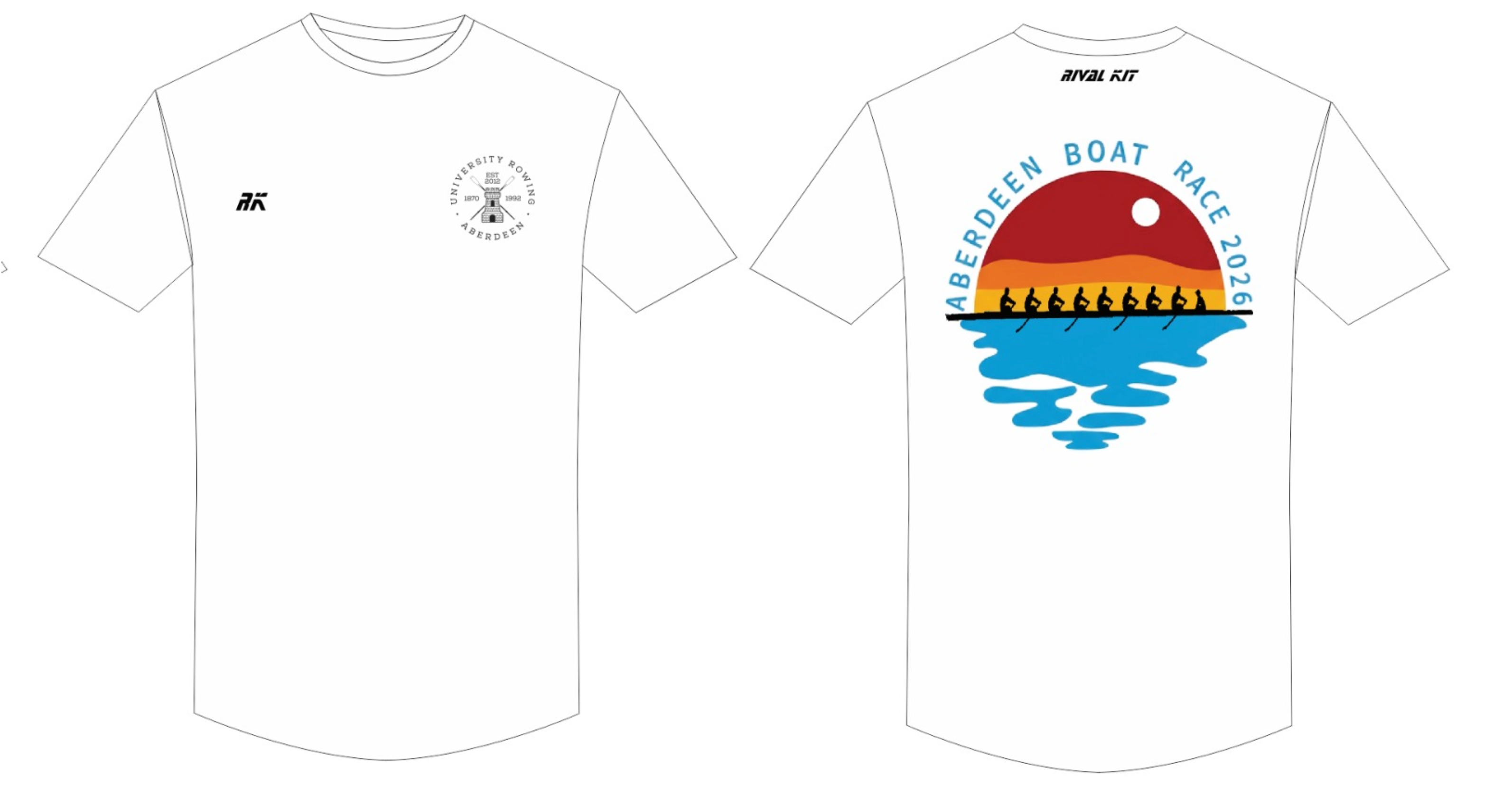 Aberdeen Boat race 2026 Bespoke Gym T-Shirt