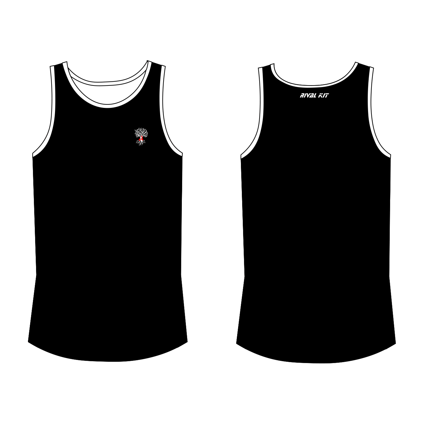 TM Athletics Gym Vest Black