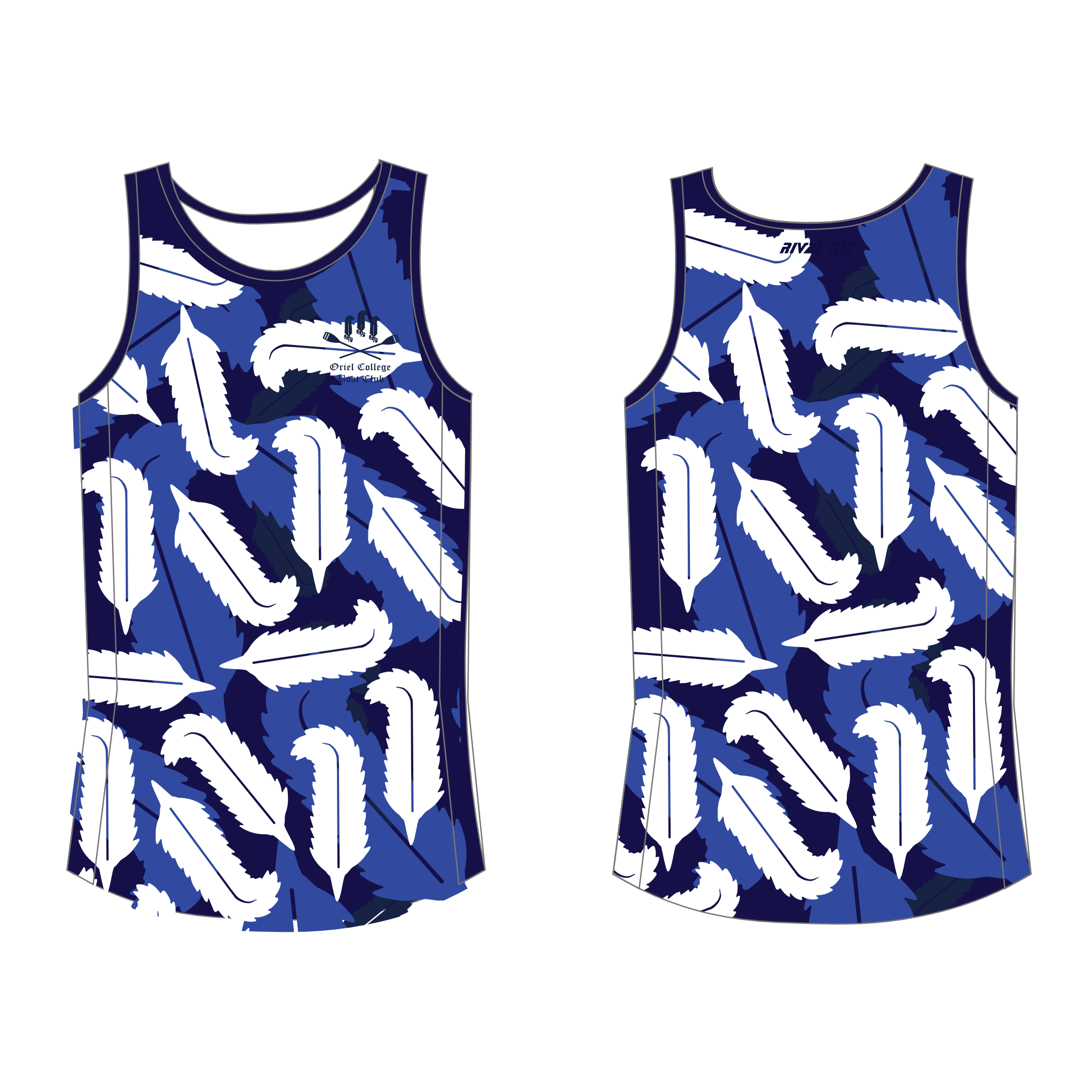 Oriel College Boat Club Oxford Training Vest 2