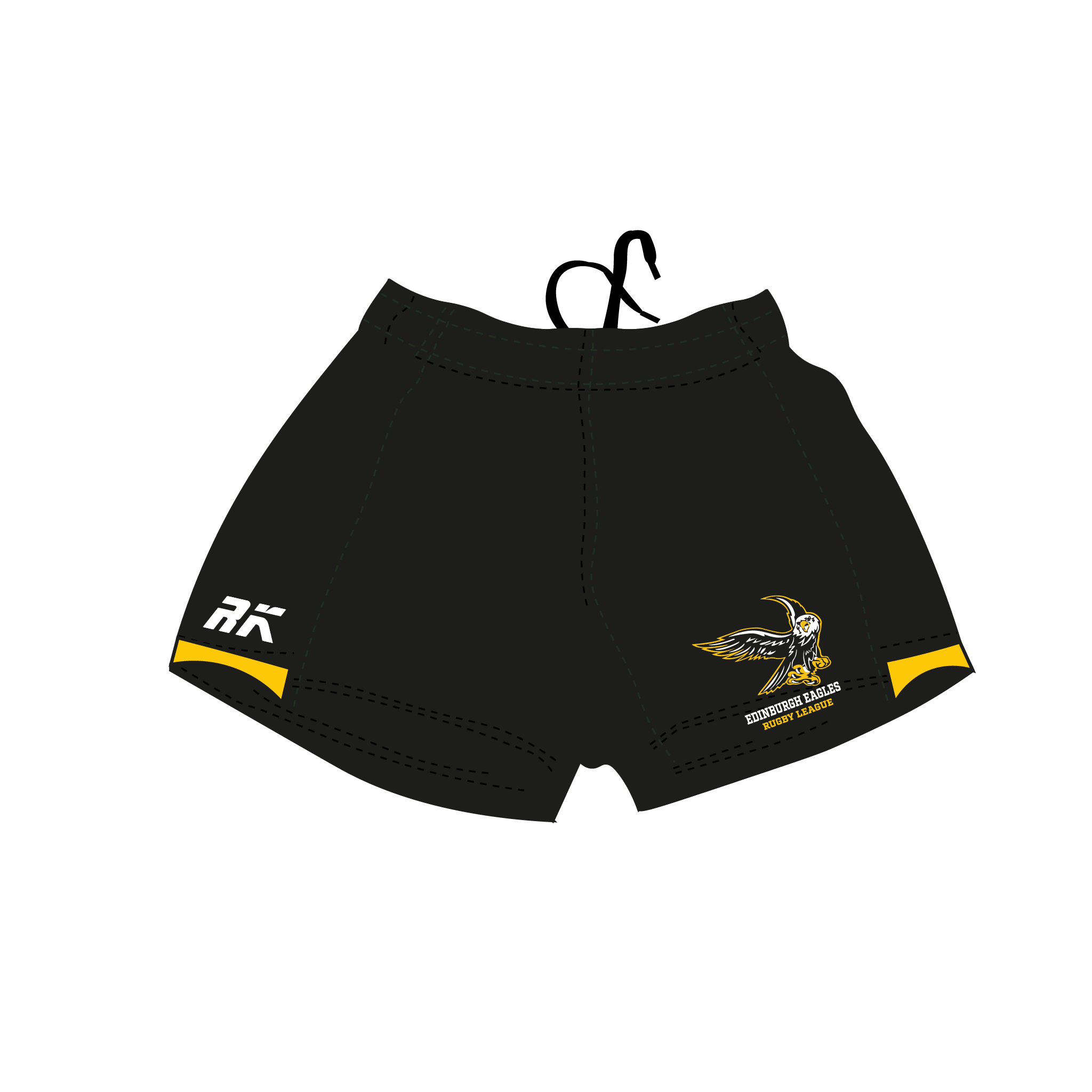 Edinburgh Eagles Replica Shorts no number