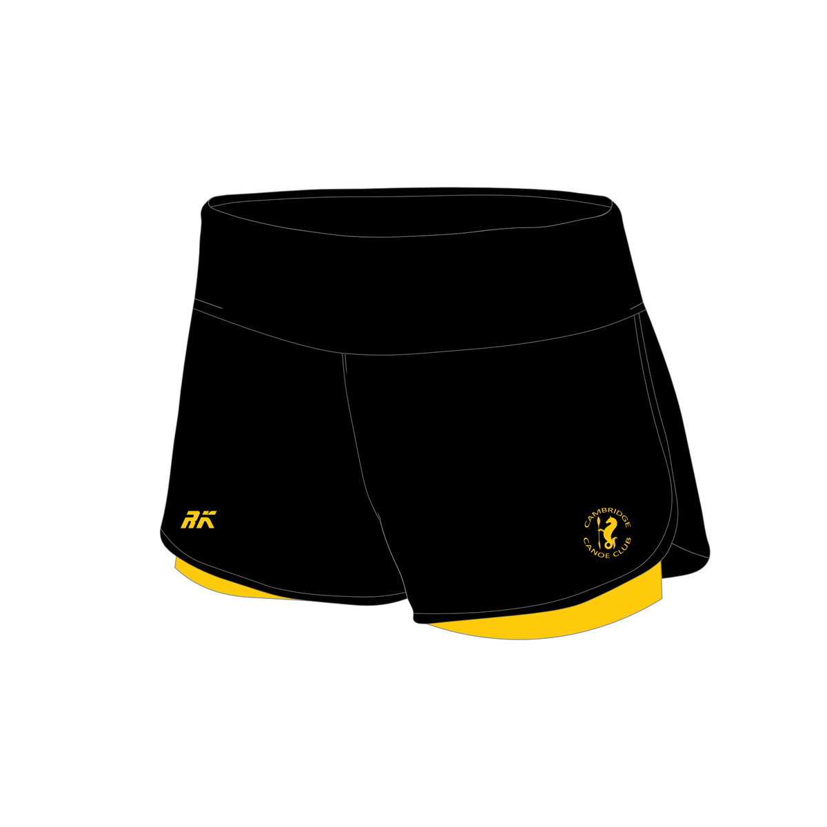 Cambridge Canoe Club Female Gym Shorts