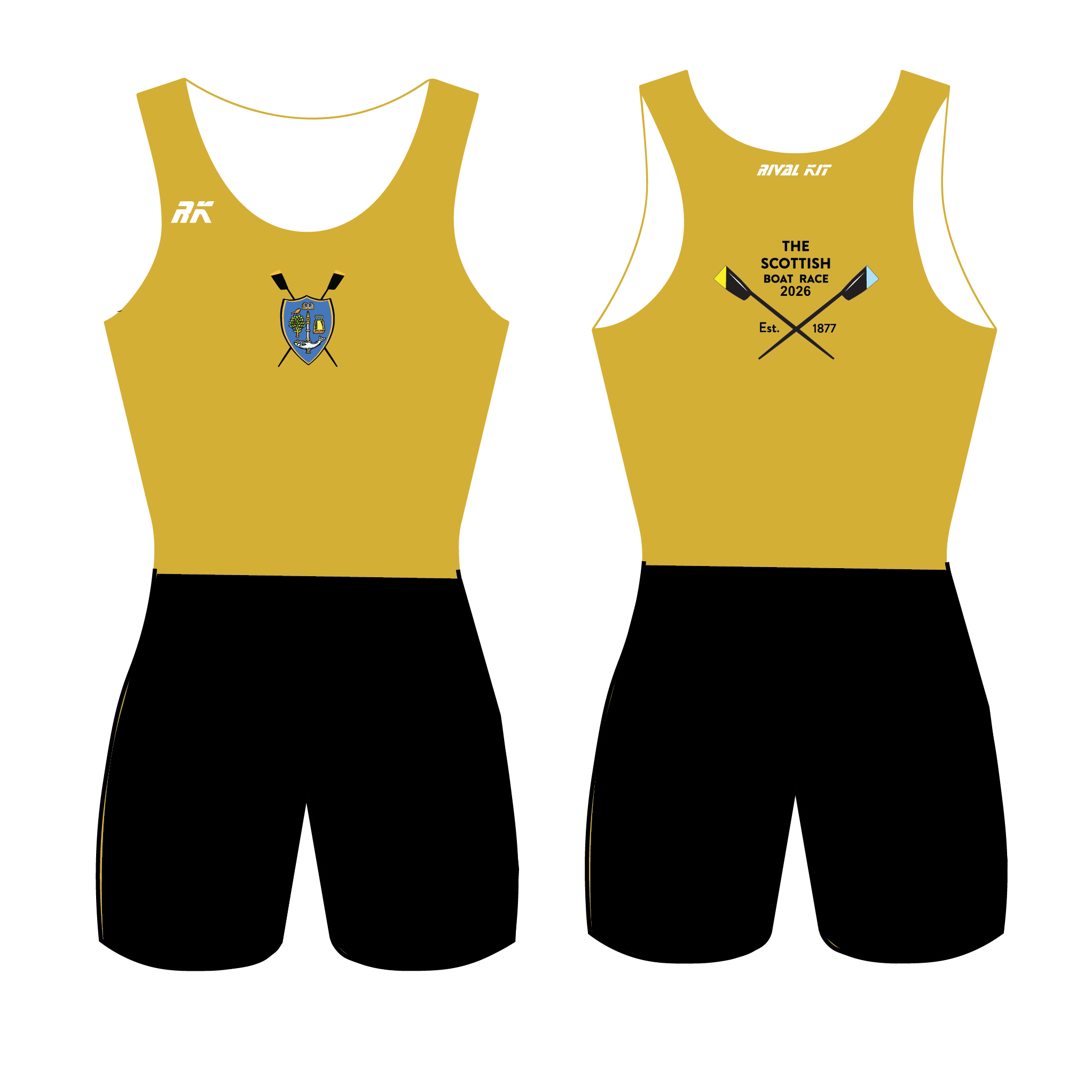 Glasgow University Boat Club Gold AIO