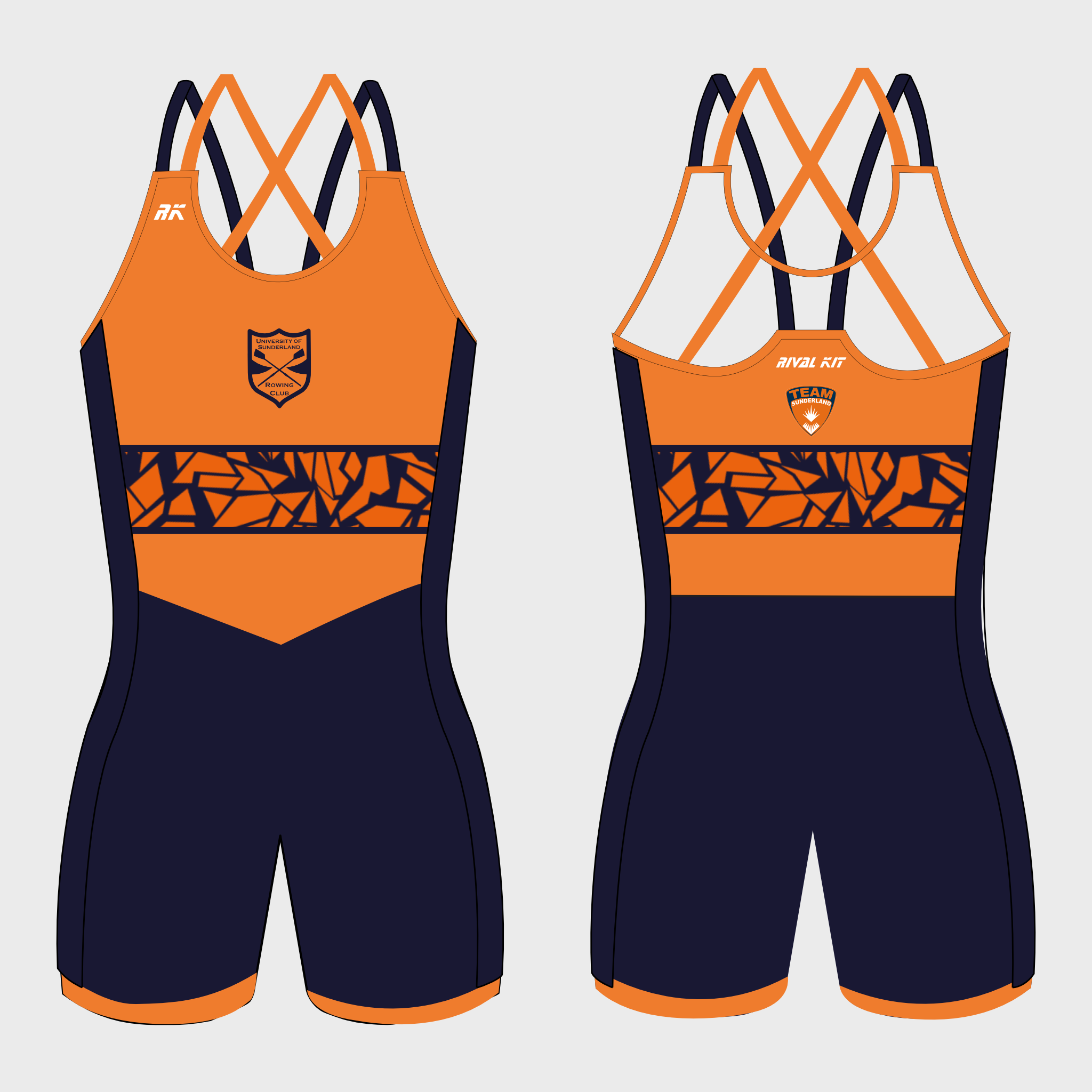 University of Sunderland Strappy STRIPE AIOX