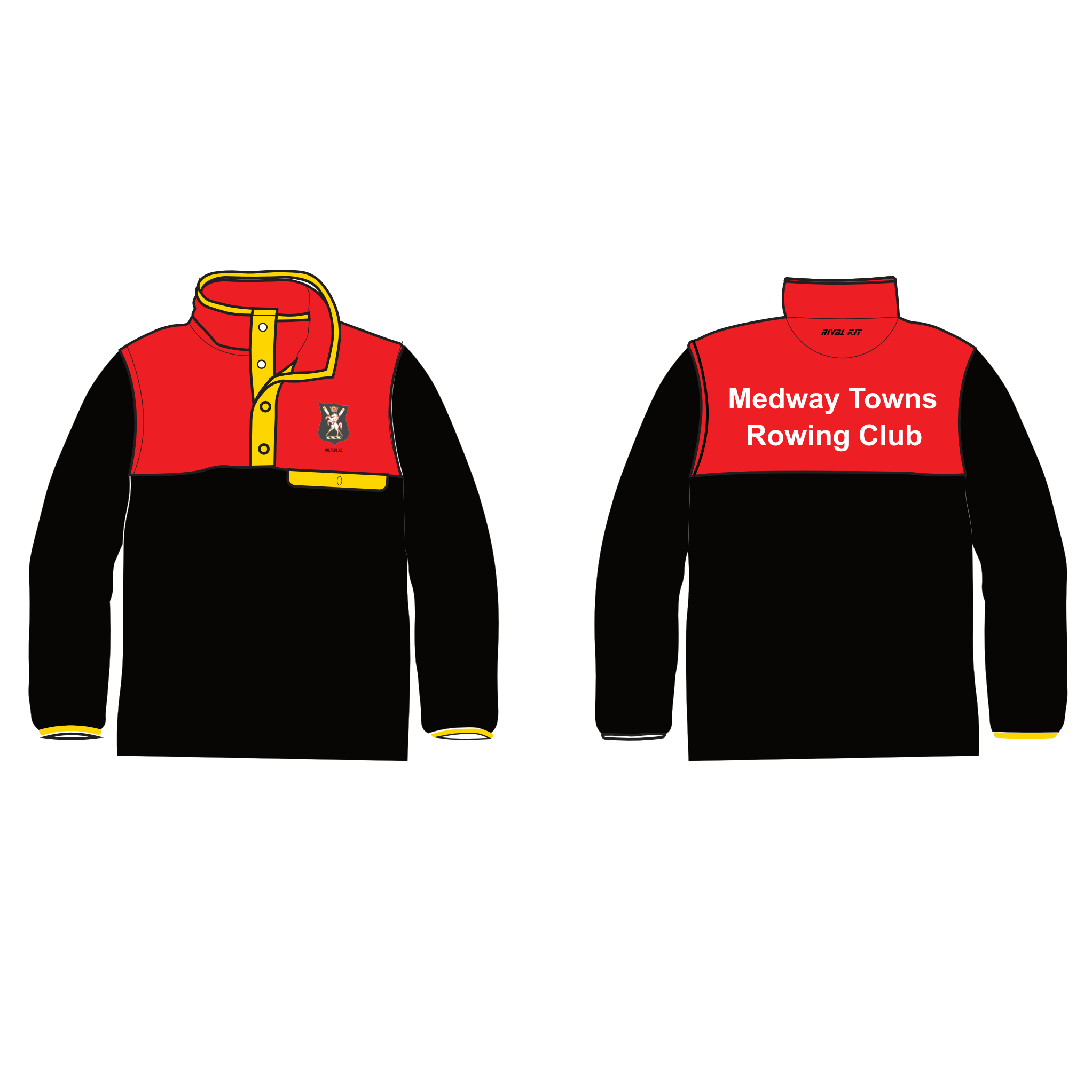 MEDWAY TOWNS ROWING Club Fleece