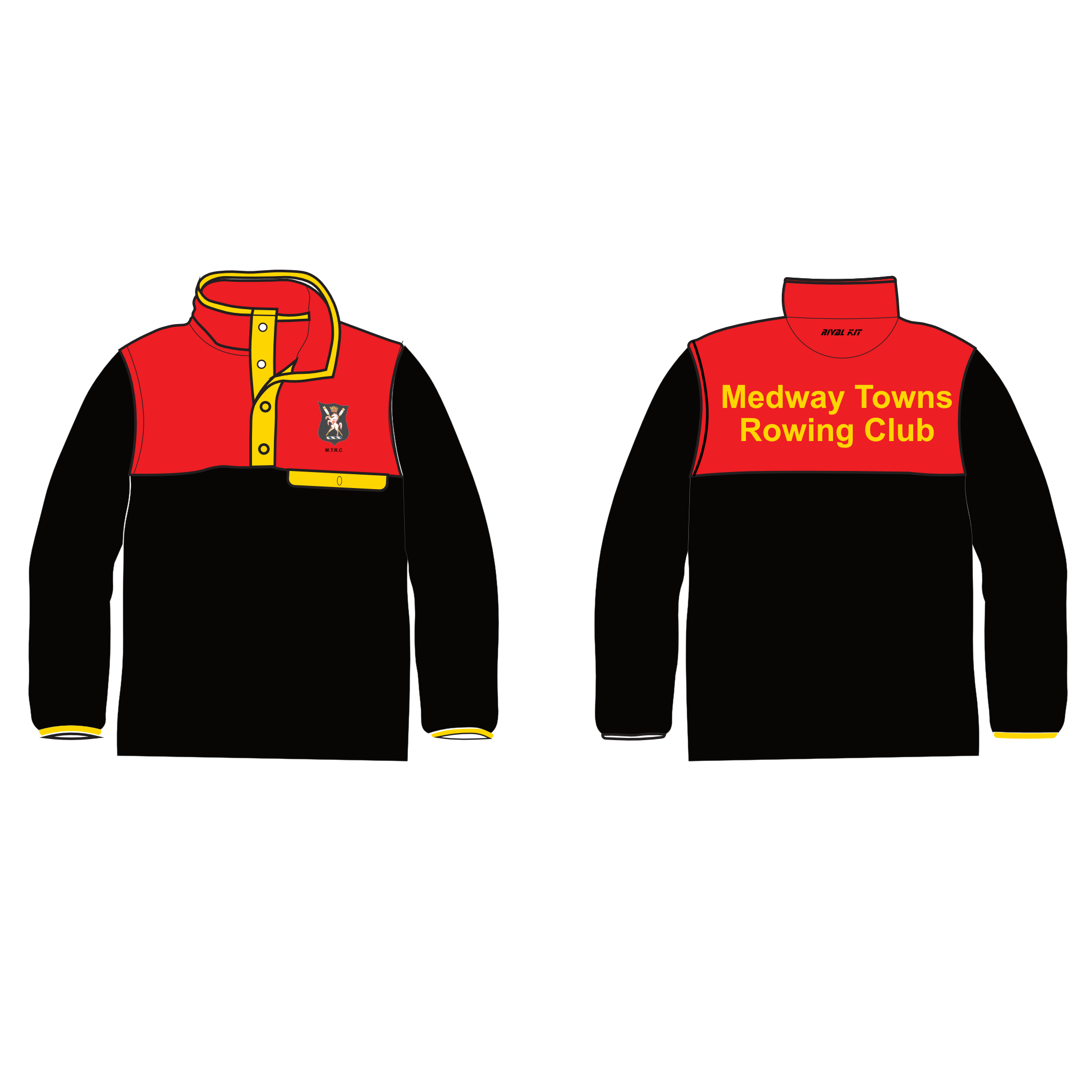 MEDWAY TOWNS ROWING Club Fleece