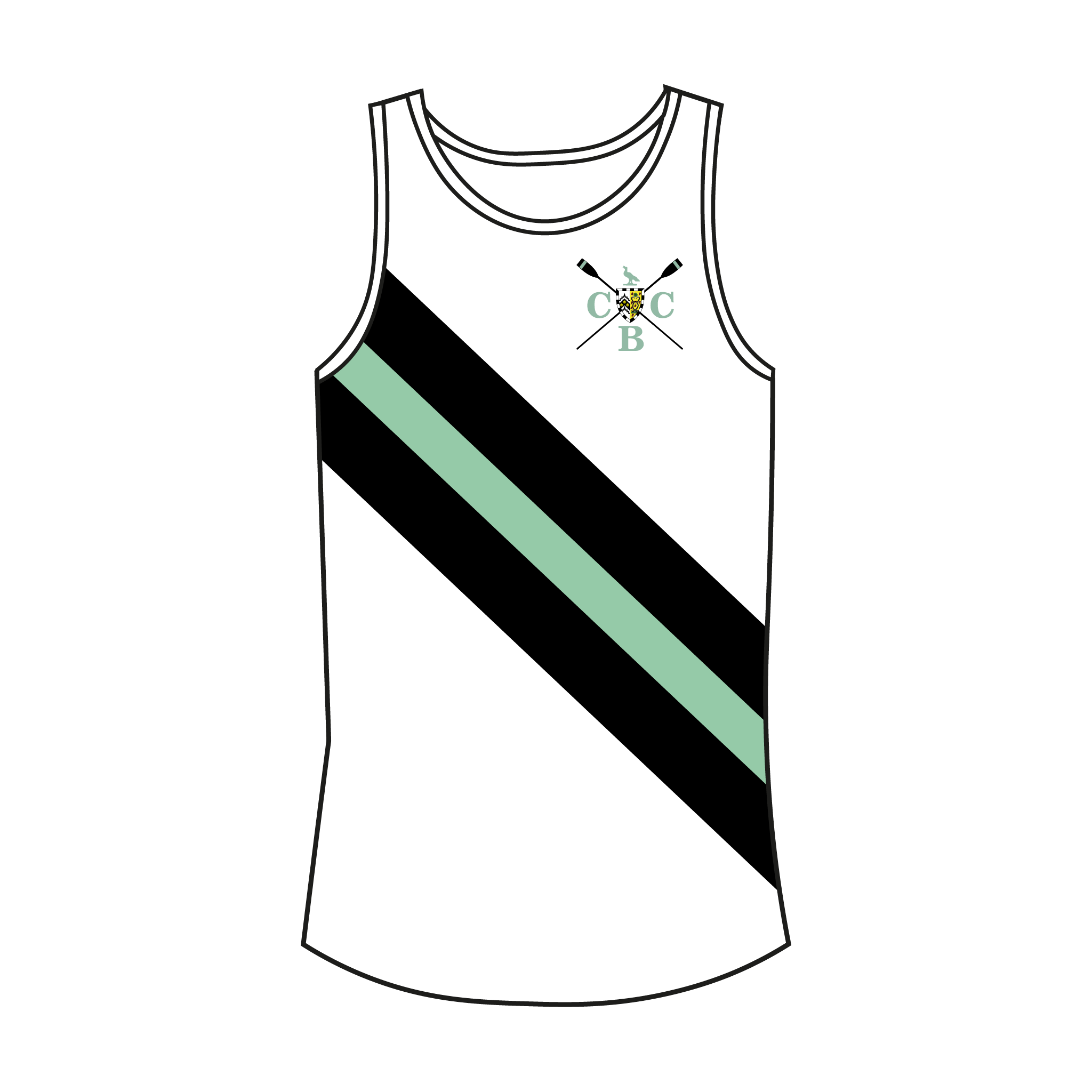 Caius Boat Club Gym Vest