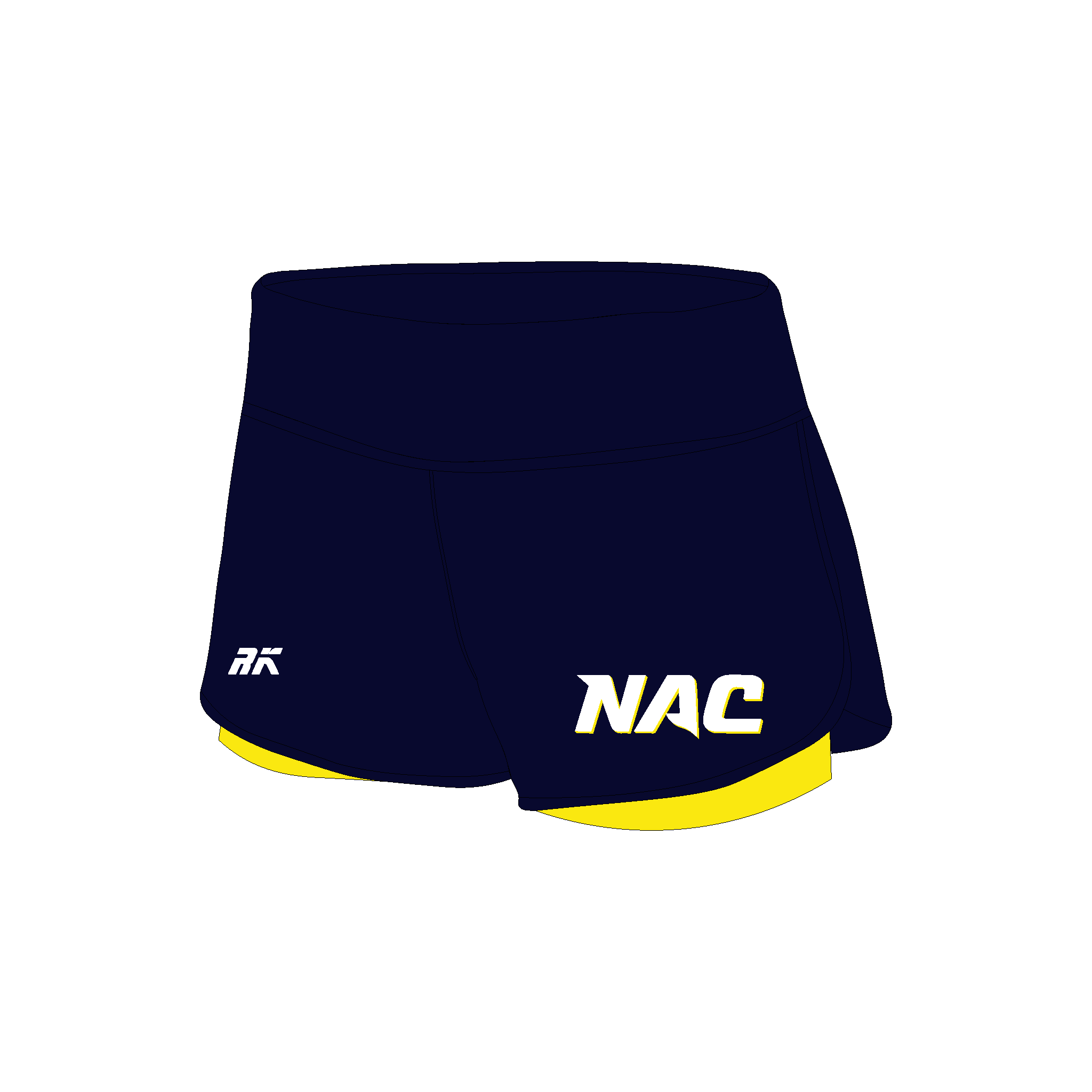 NAC Rowing Female Gym Shorts