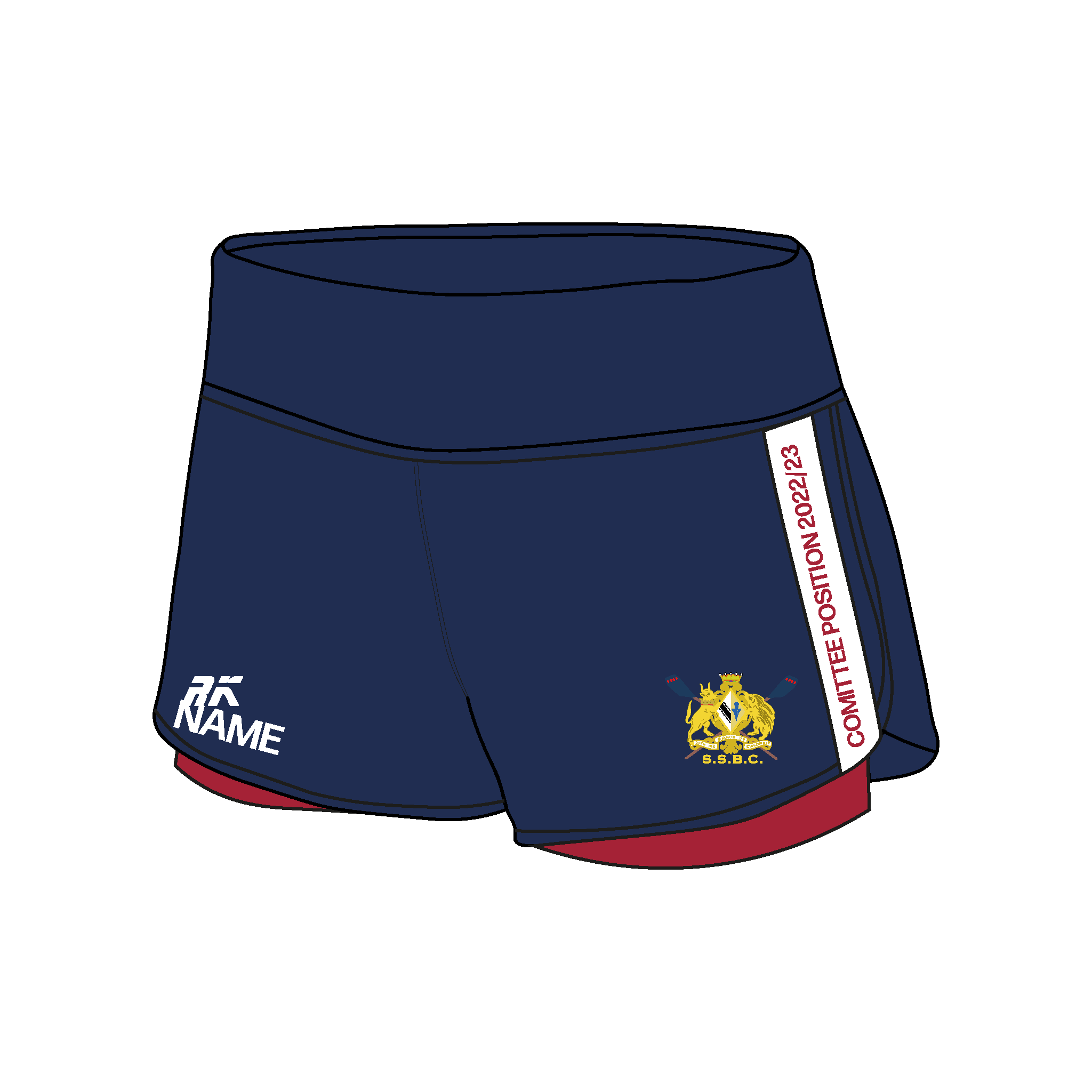 SSBC '22 Committee Female Gym Shorts