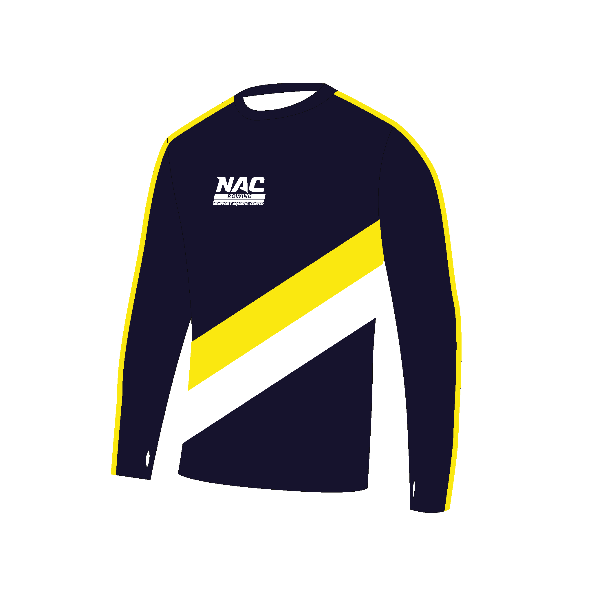 NAC Rowing Long Sleeve Gym T-Shirt