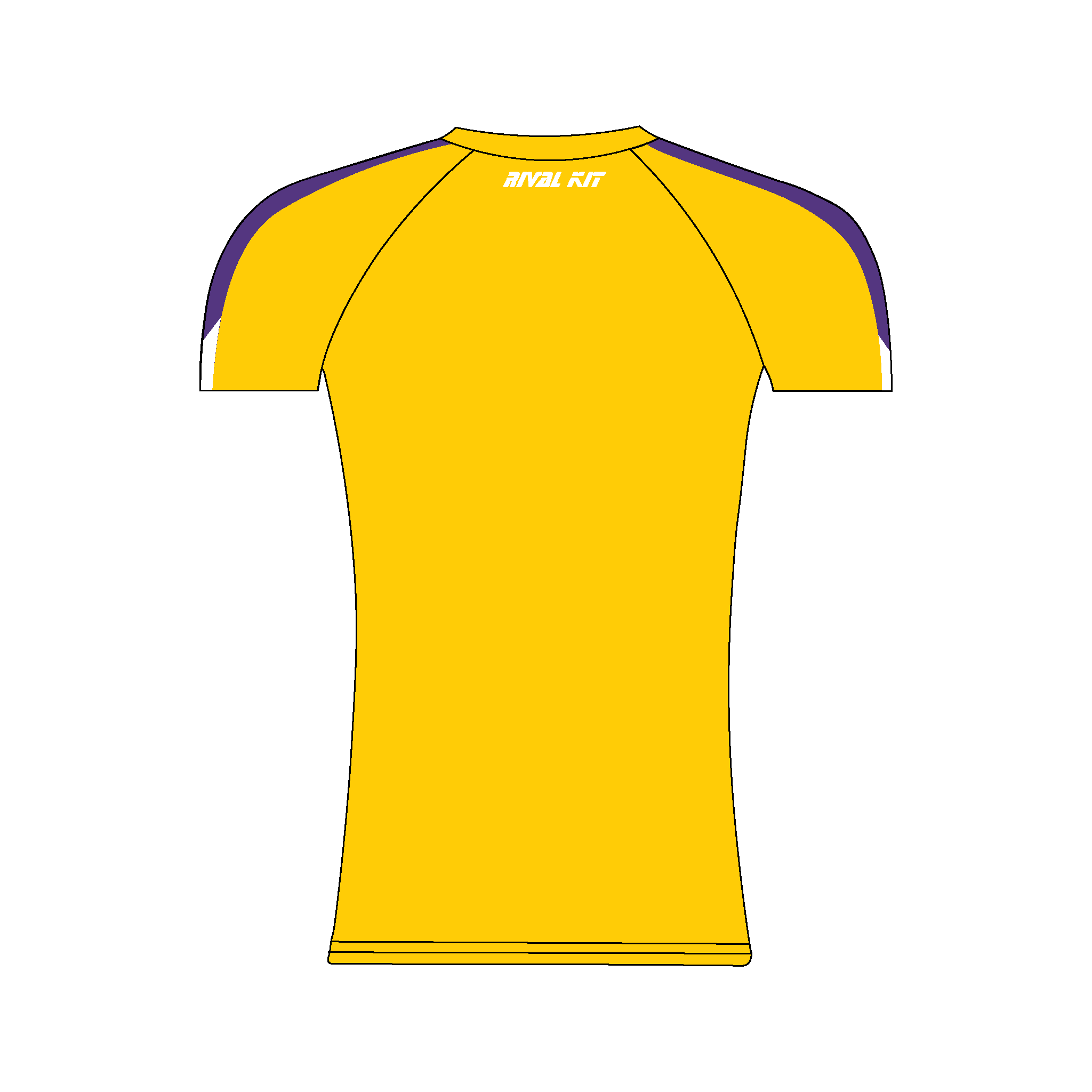 Minerva Bath RC Yellow Short Sleeve Base-Layer