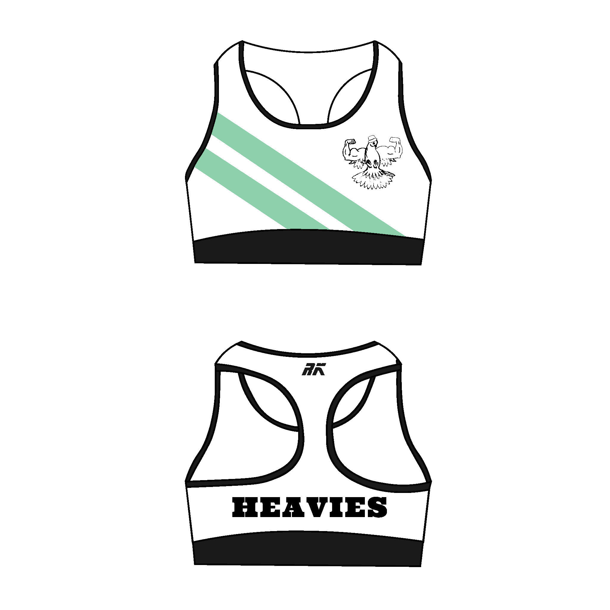Caius Boat Club Sports Bra 3
