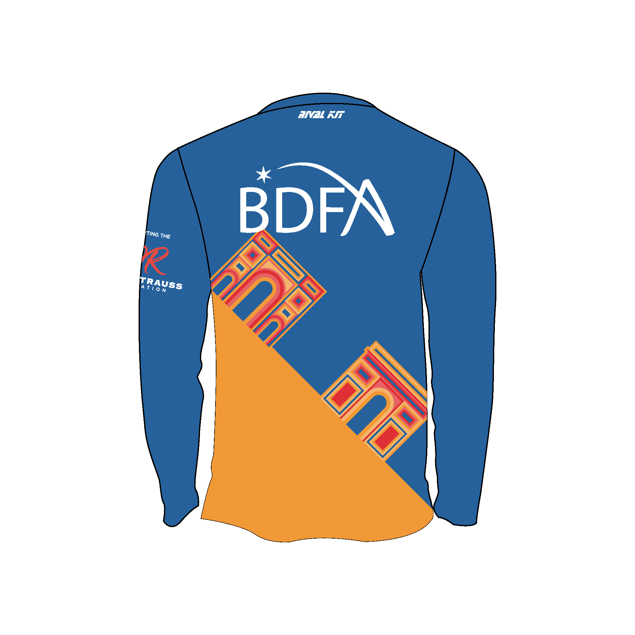 Arch 2 Arc Bespoke Long Sleeve Gym T-Shirt 2