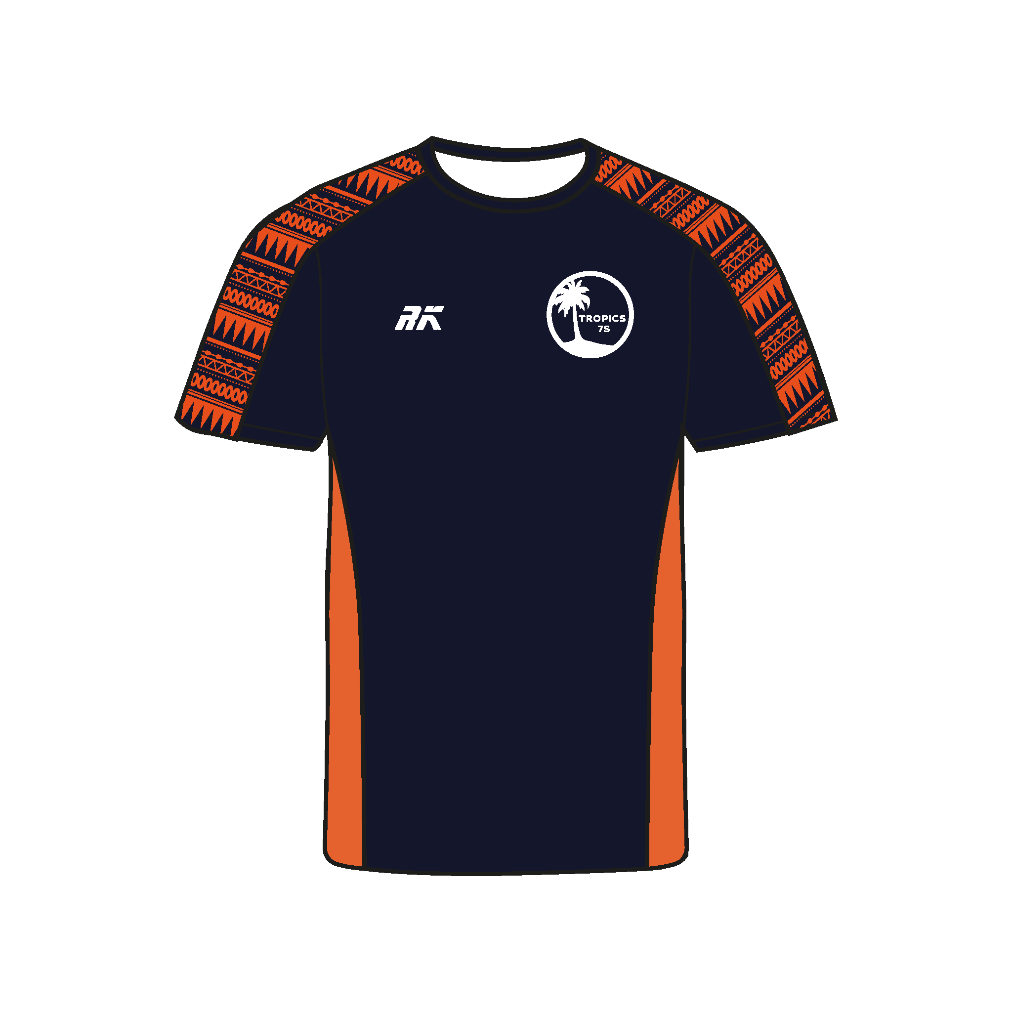 Tropics 7s Warm Up Gym T-Shirt