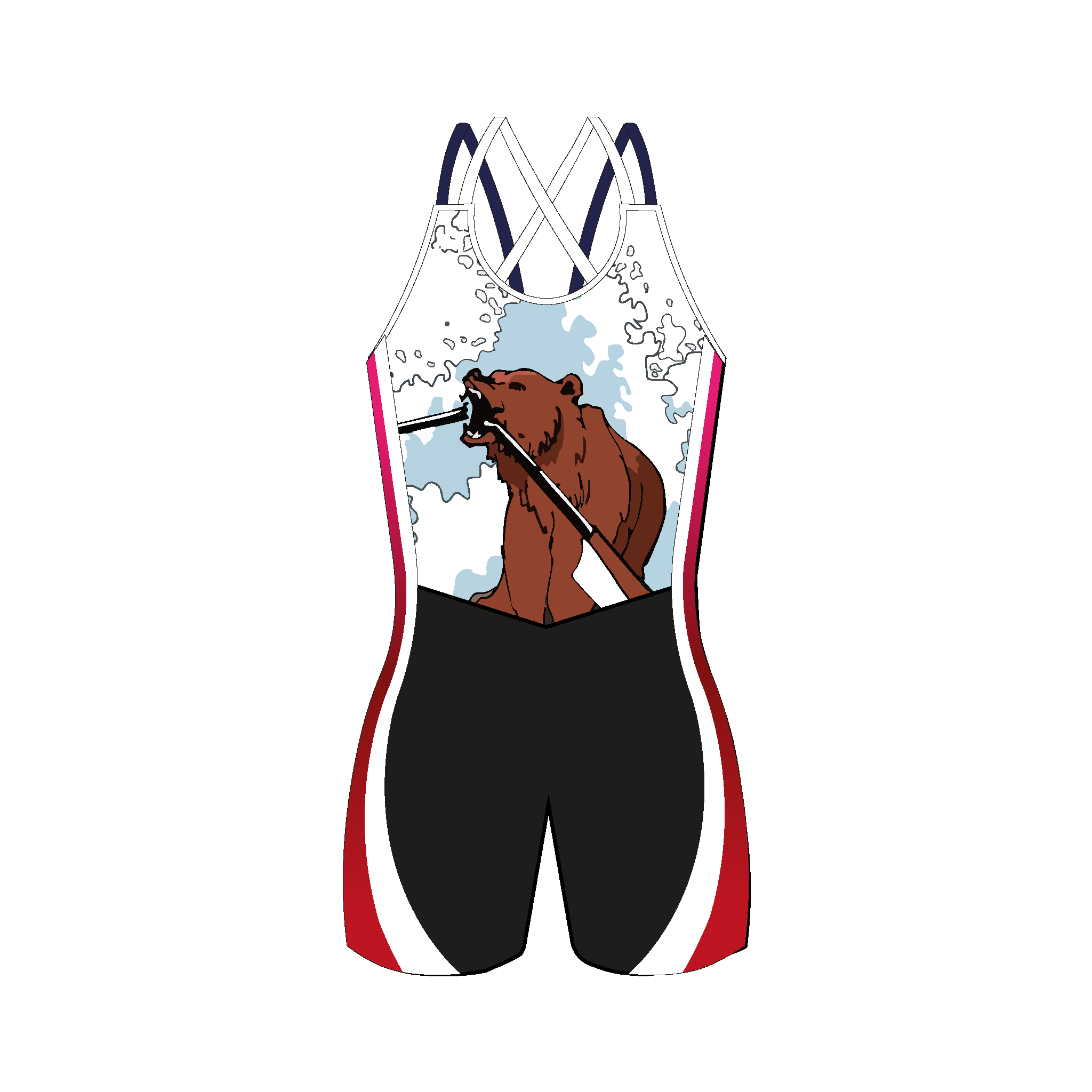 Brown University Boat Club Strappy AIO