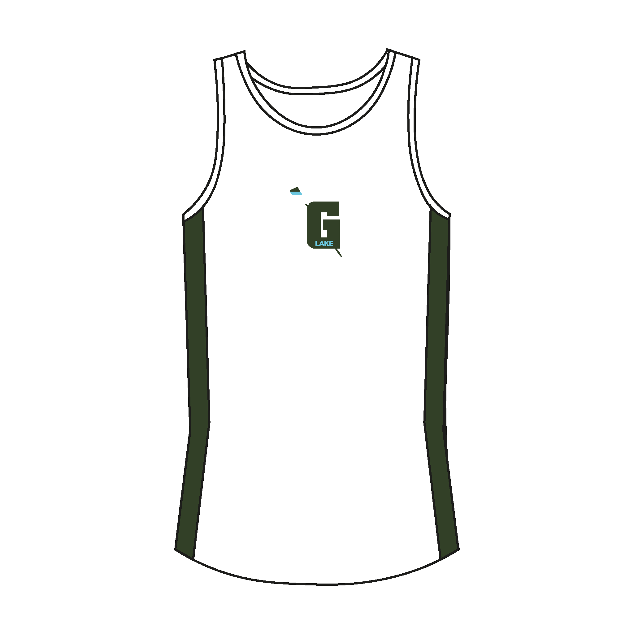 Green Lake Crew Gym Vest