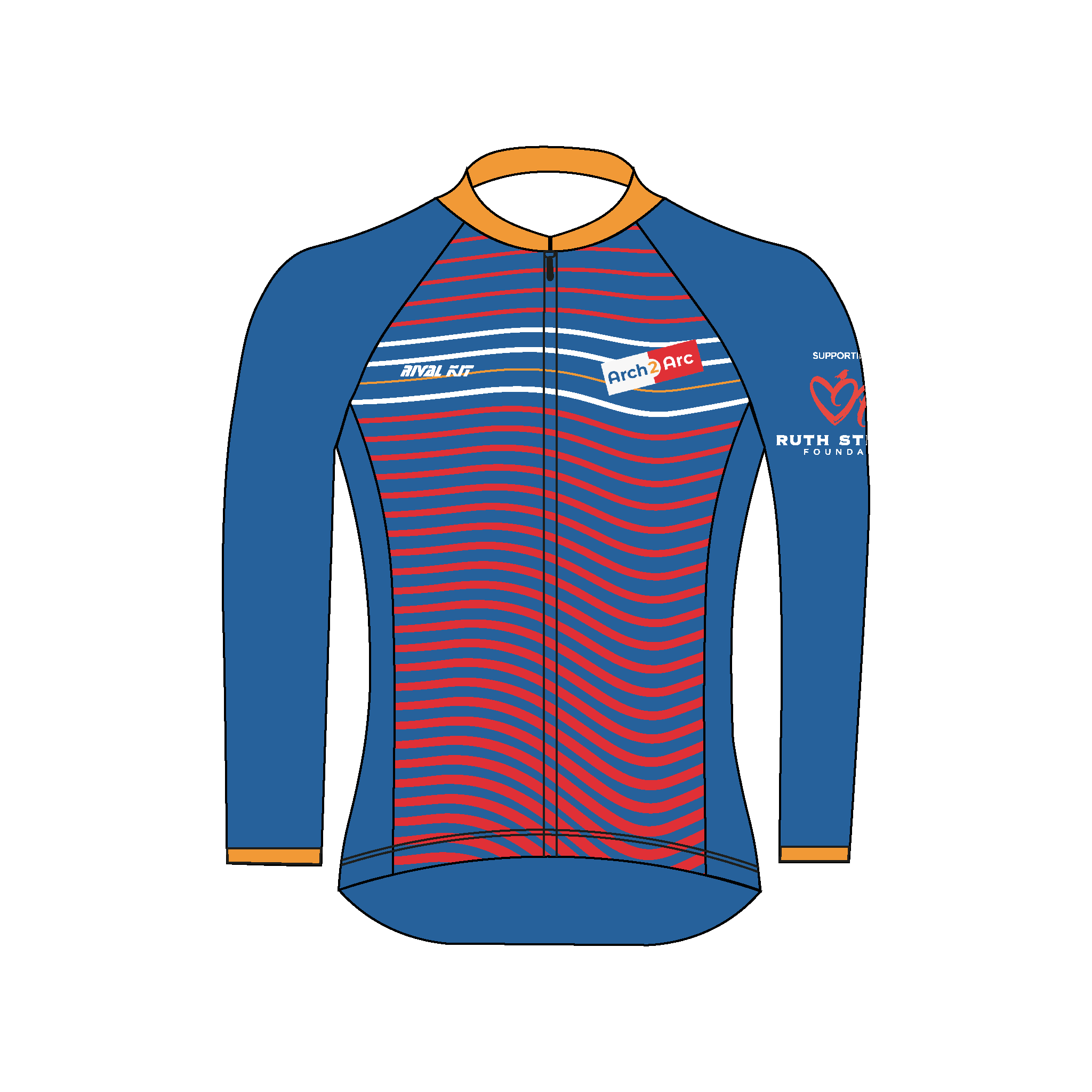 Arch 2 Arc Premium Long Sleeve Cycling jersey