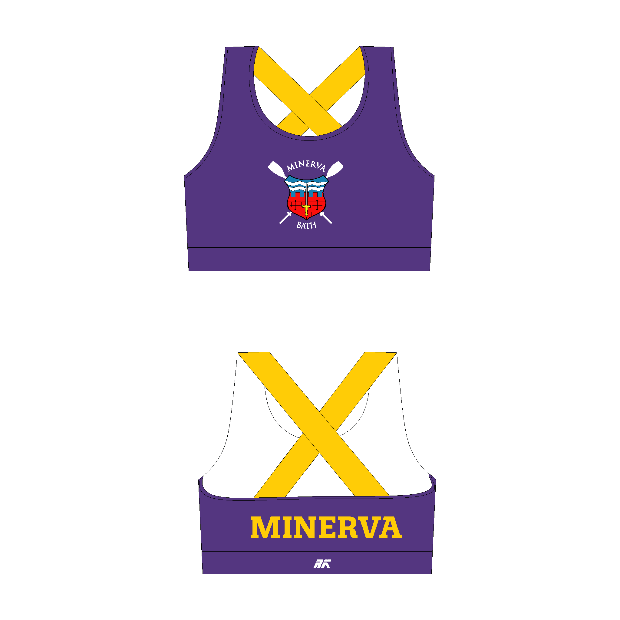 Minerva Bath RC Sports Bra