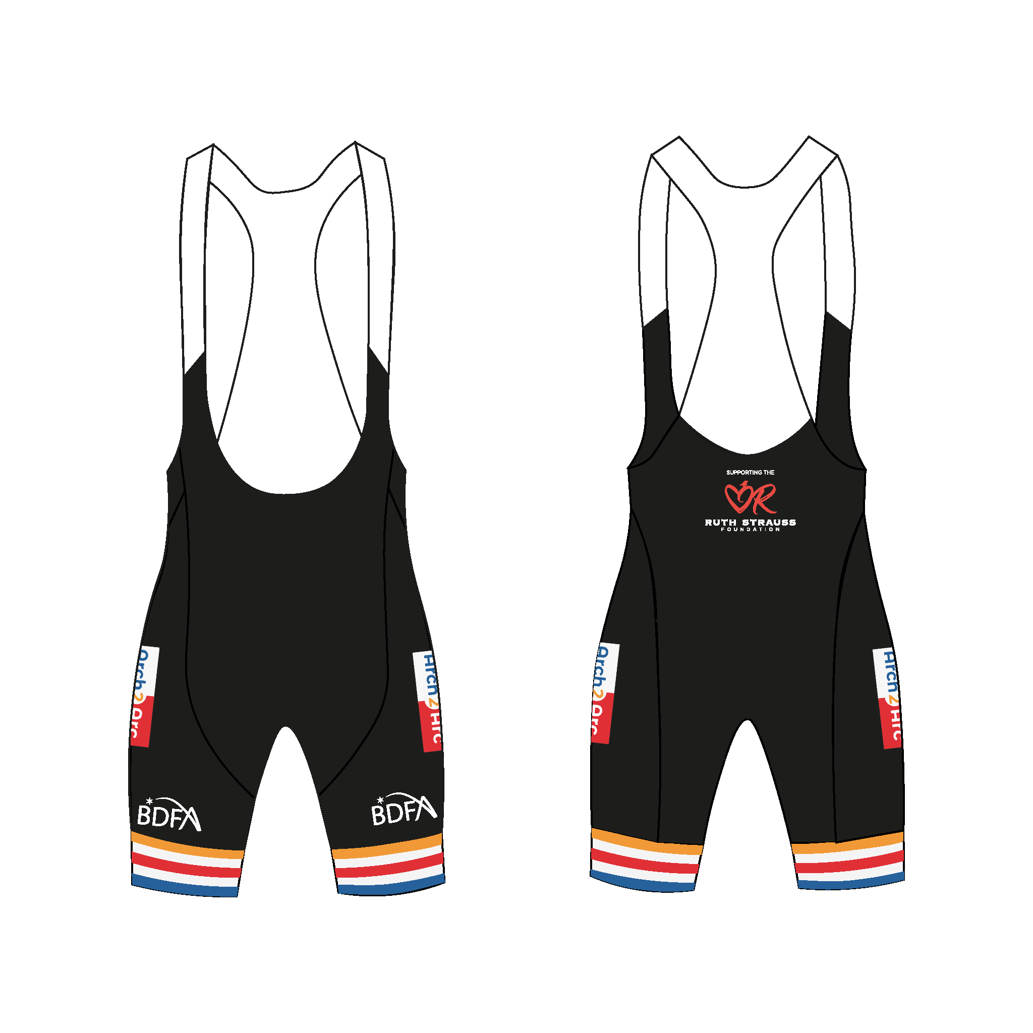 Arch 2 Arc Cycling bib shorts