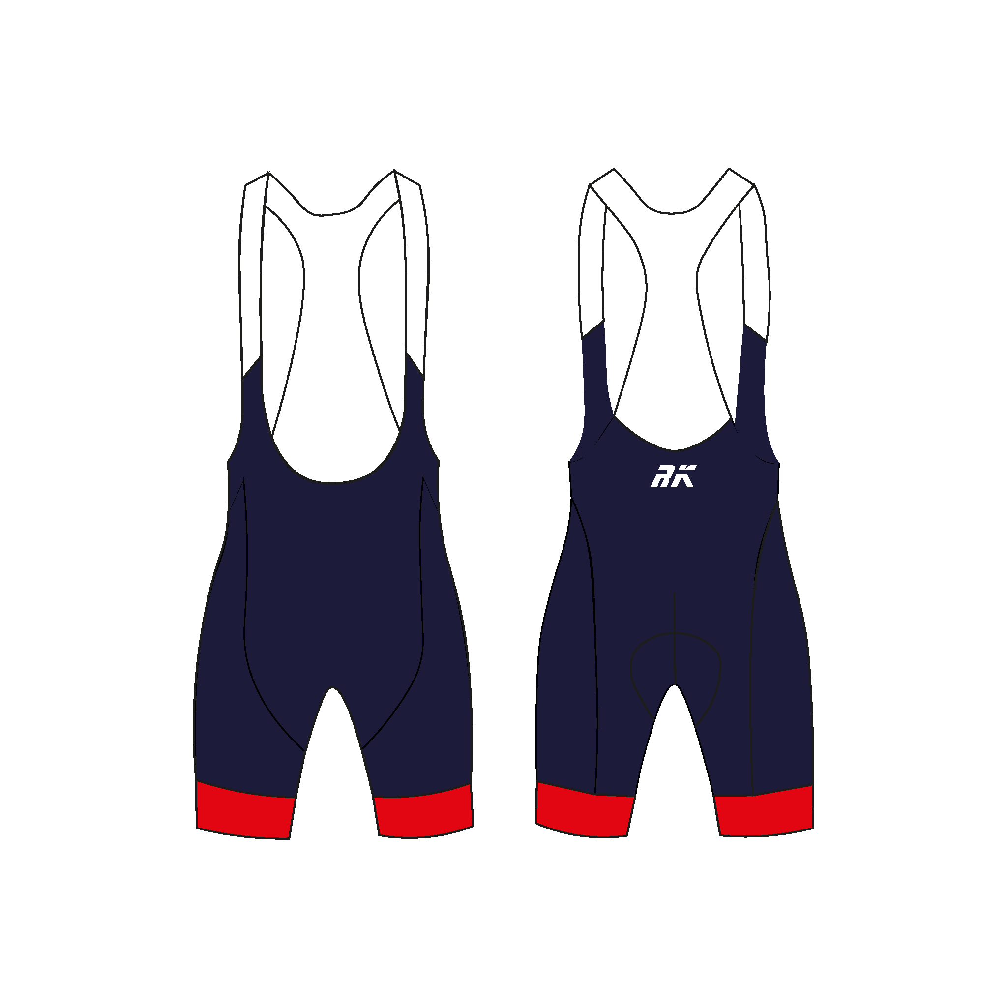 Cycling 2024 bib set