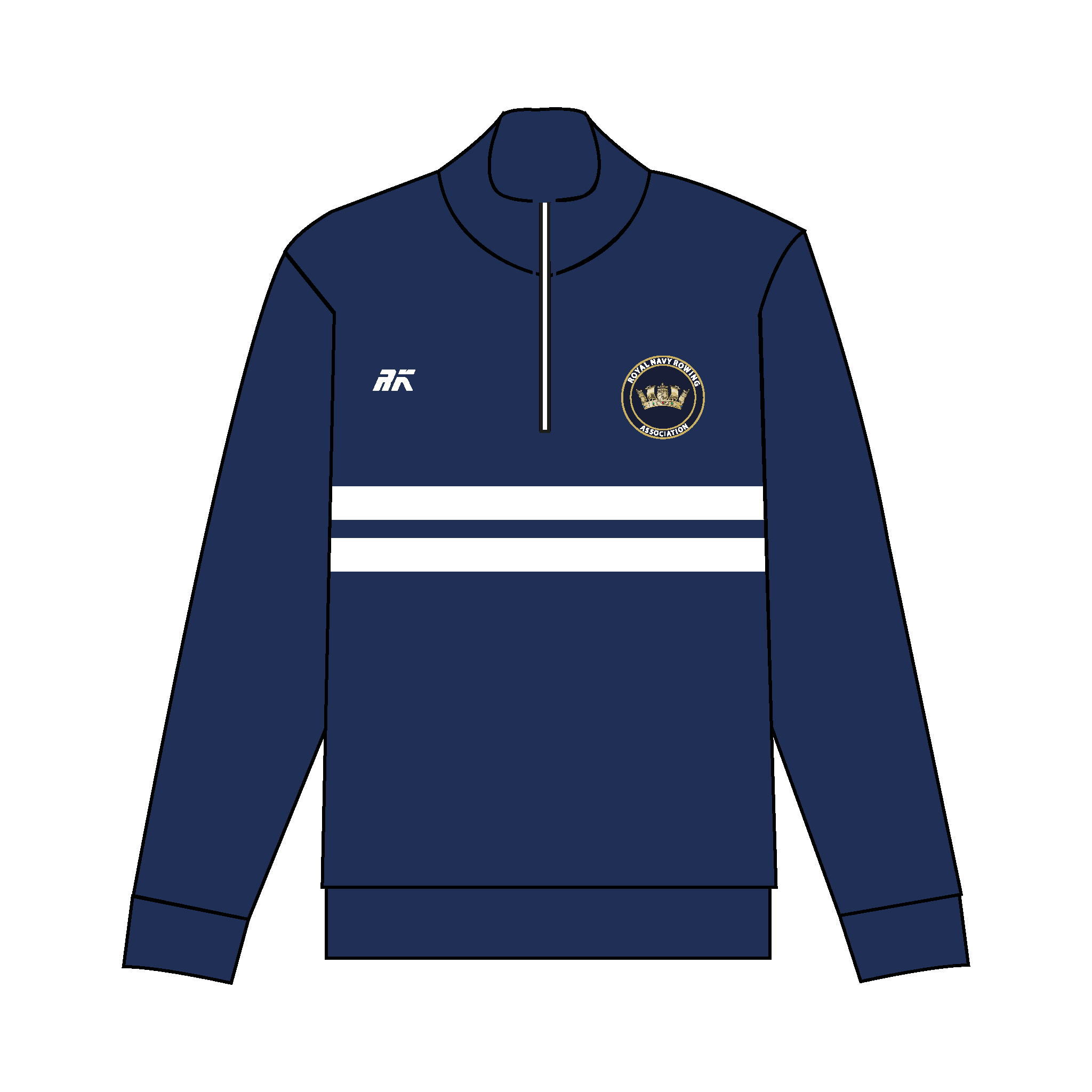 Royal Navy Rowing Association Q-Zip