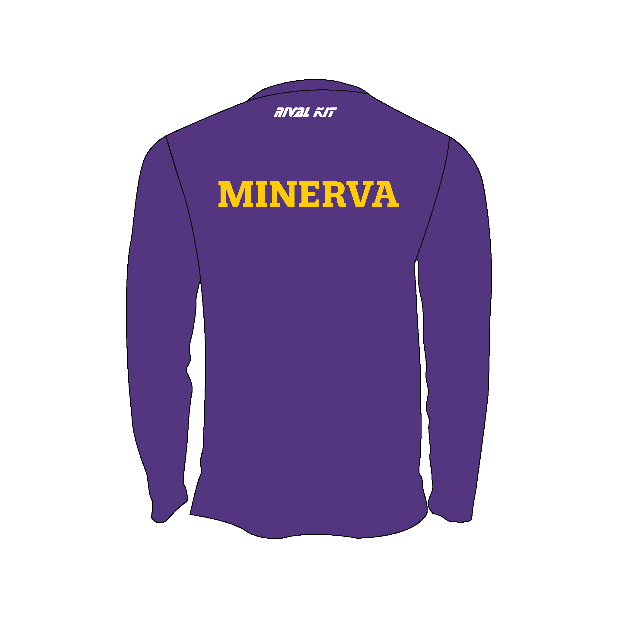Minerva Bath RC Bespoke Long Sleeve Gym T-Shirt