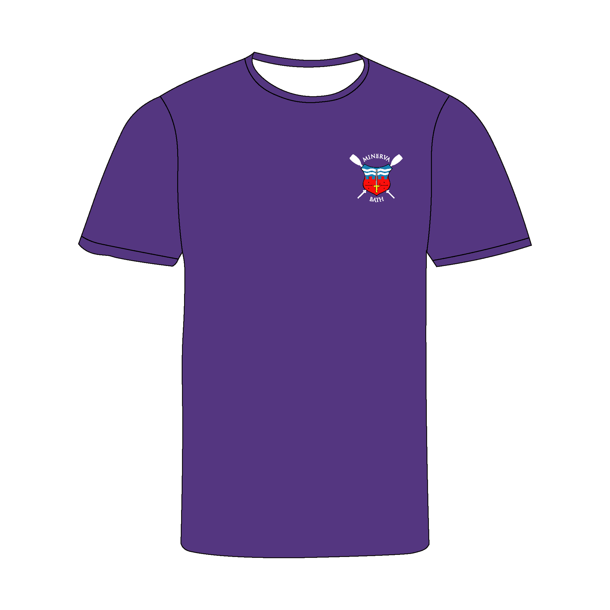 Minerva Bath RC Bespoke Gym T-Shirt