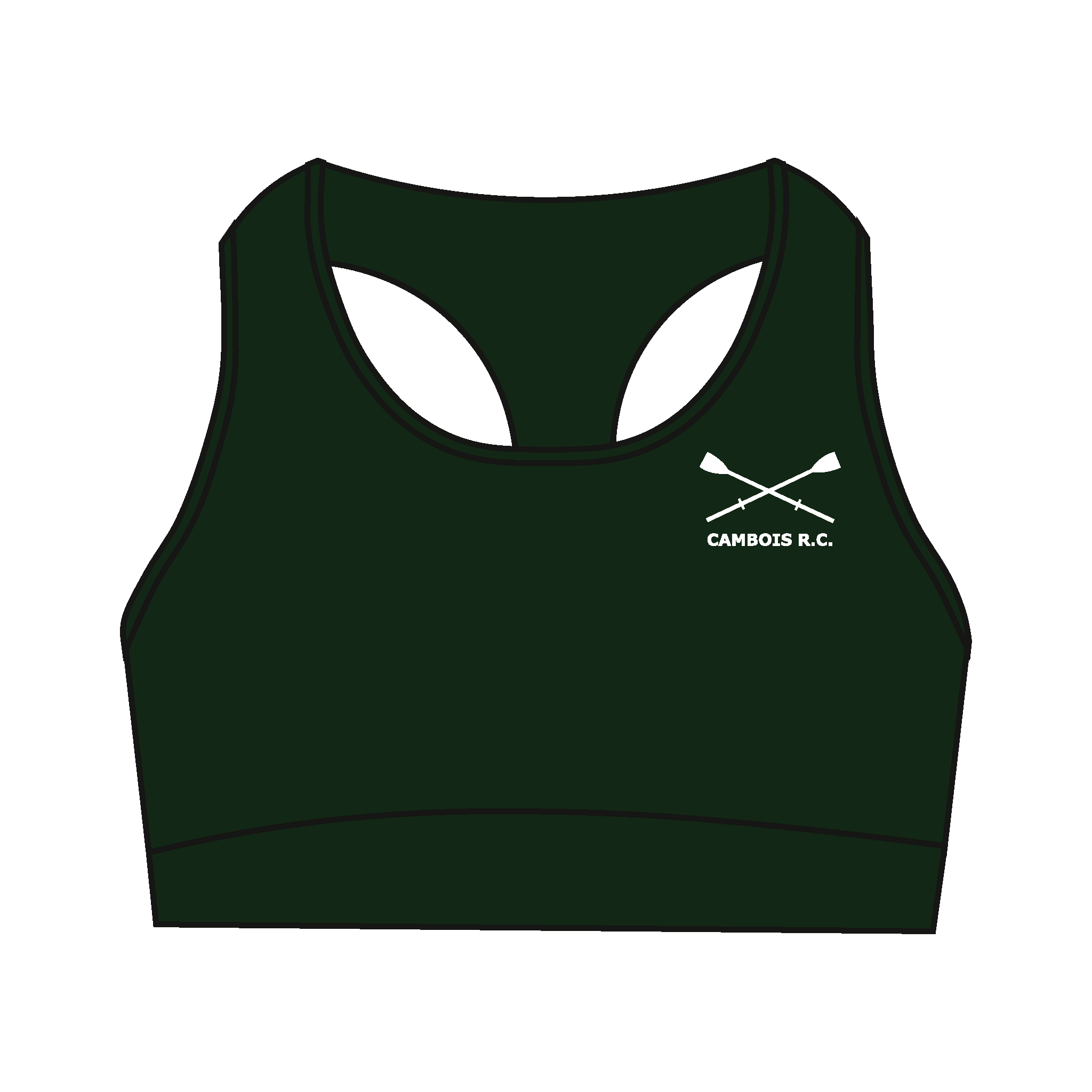 Cambois Rowing Club Sports Bra 2