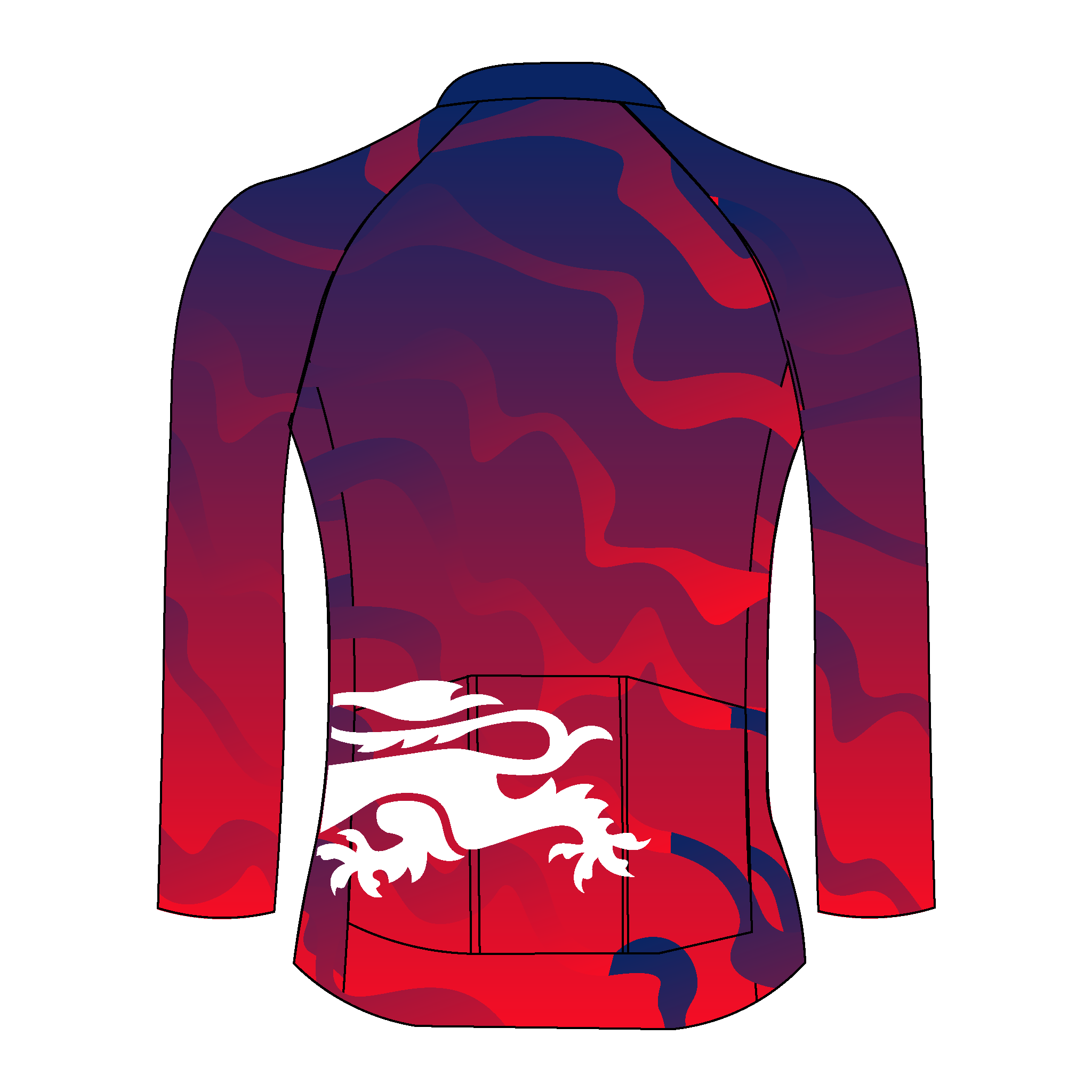 Newcastle University Triathlon Club Thermal Long Sleeve Cycling Jersey
