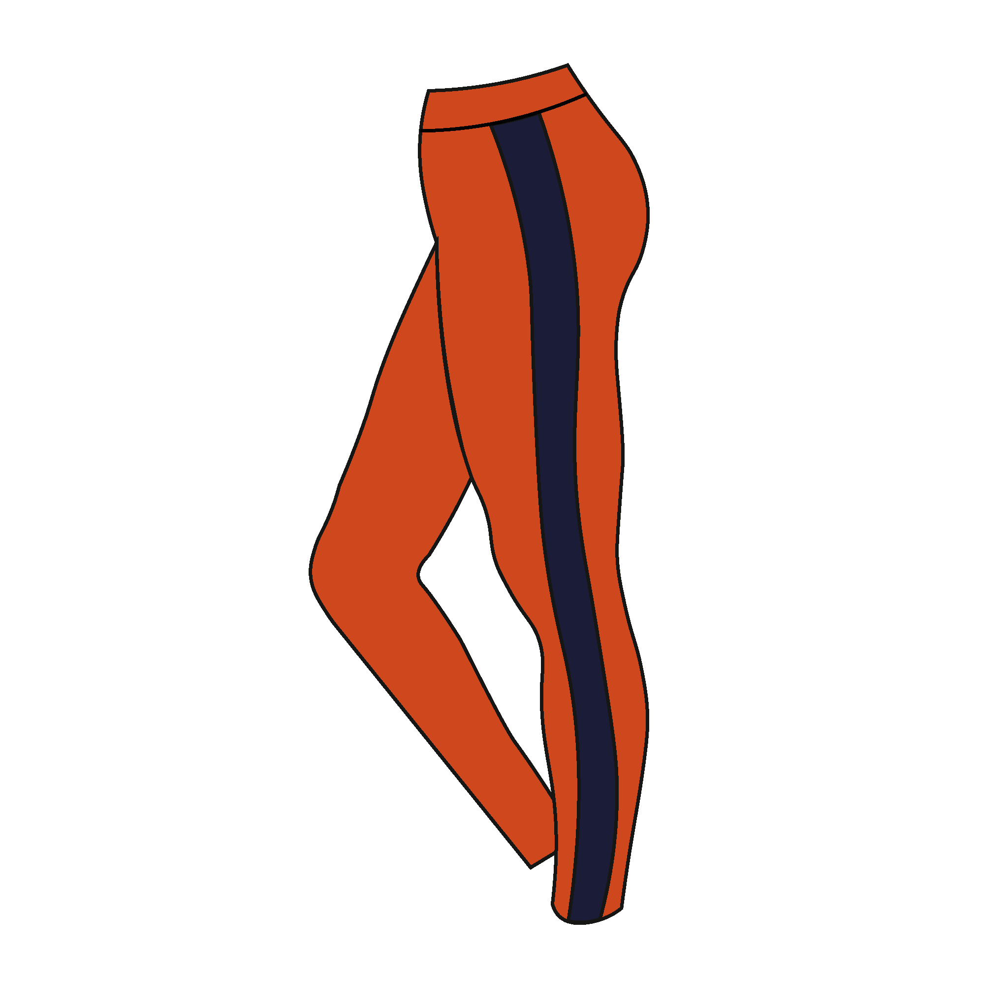 Lea R.C. Orange Leggings