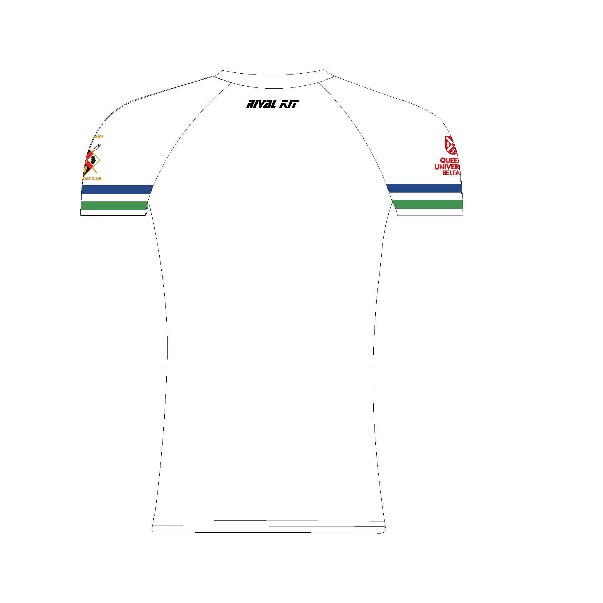 Queen's University Belfast Ladies Boat Club Short Sleeve Base Layer