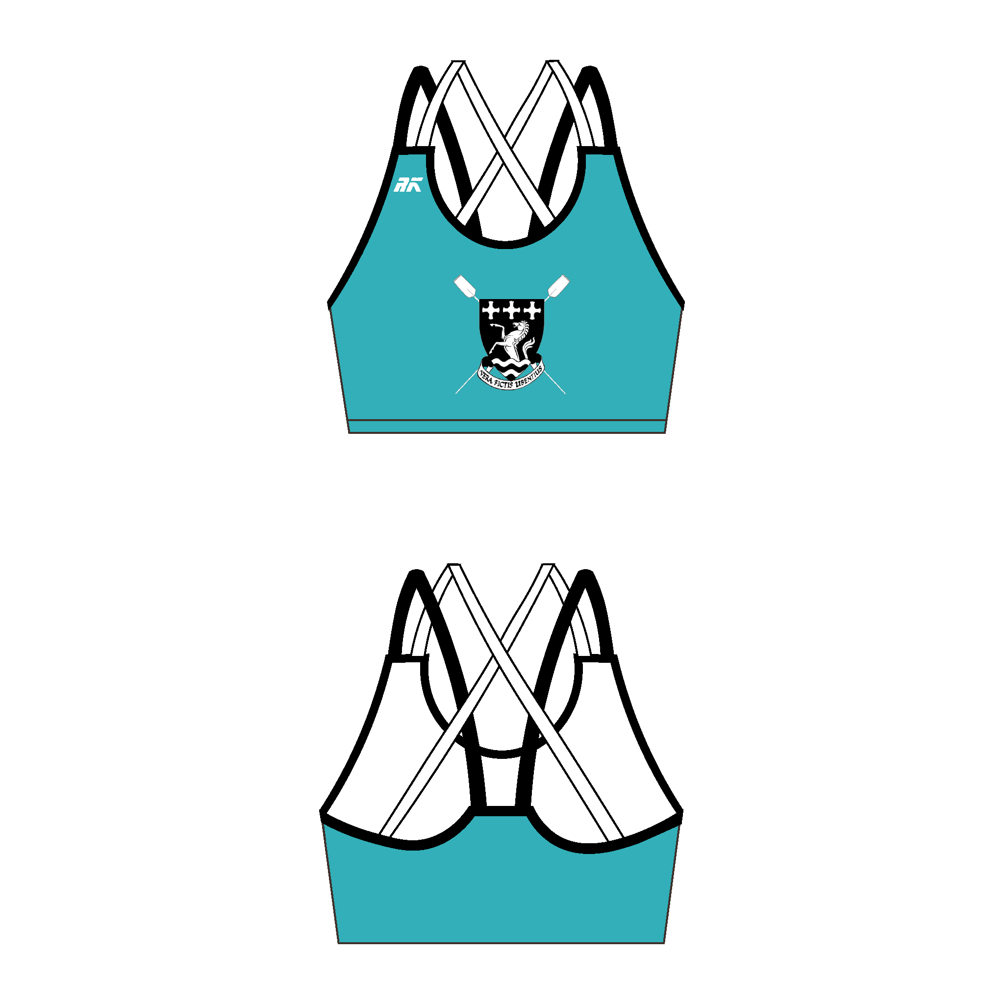 Trevelyan College Boat Club Strappy Sports Bra
