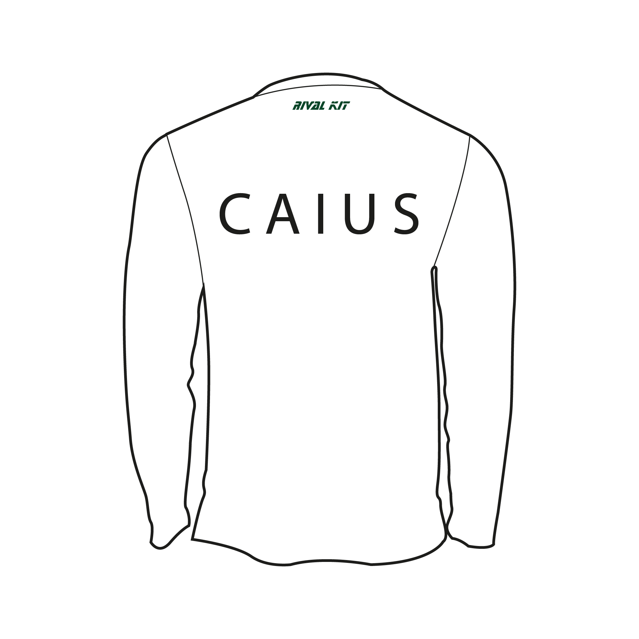 Caius Boat Club Bespoke Long Sleeve Gym T-Shirt