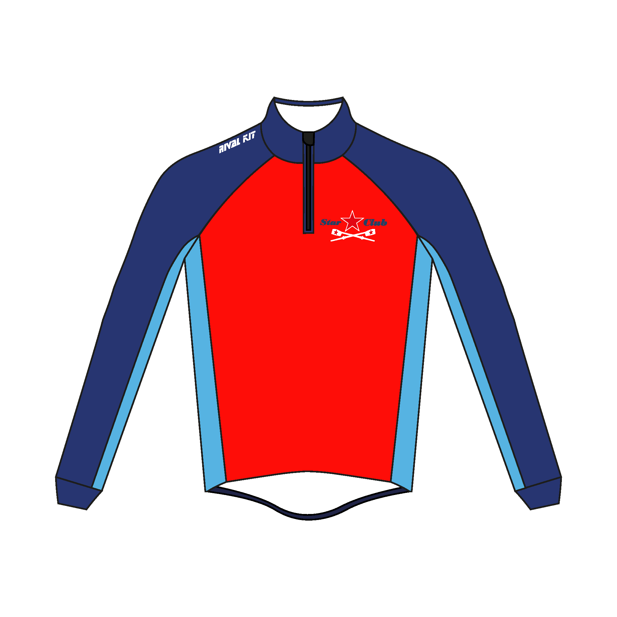 Star Rowing Club Thermal Splash Jacket