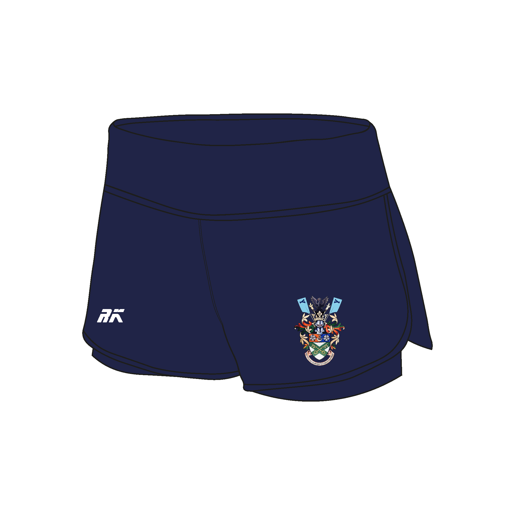 York St John University Boat Club Female Gym Shorts