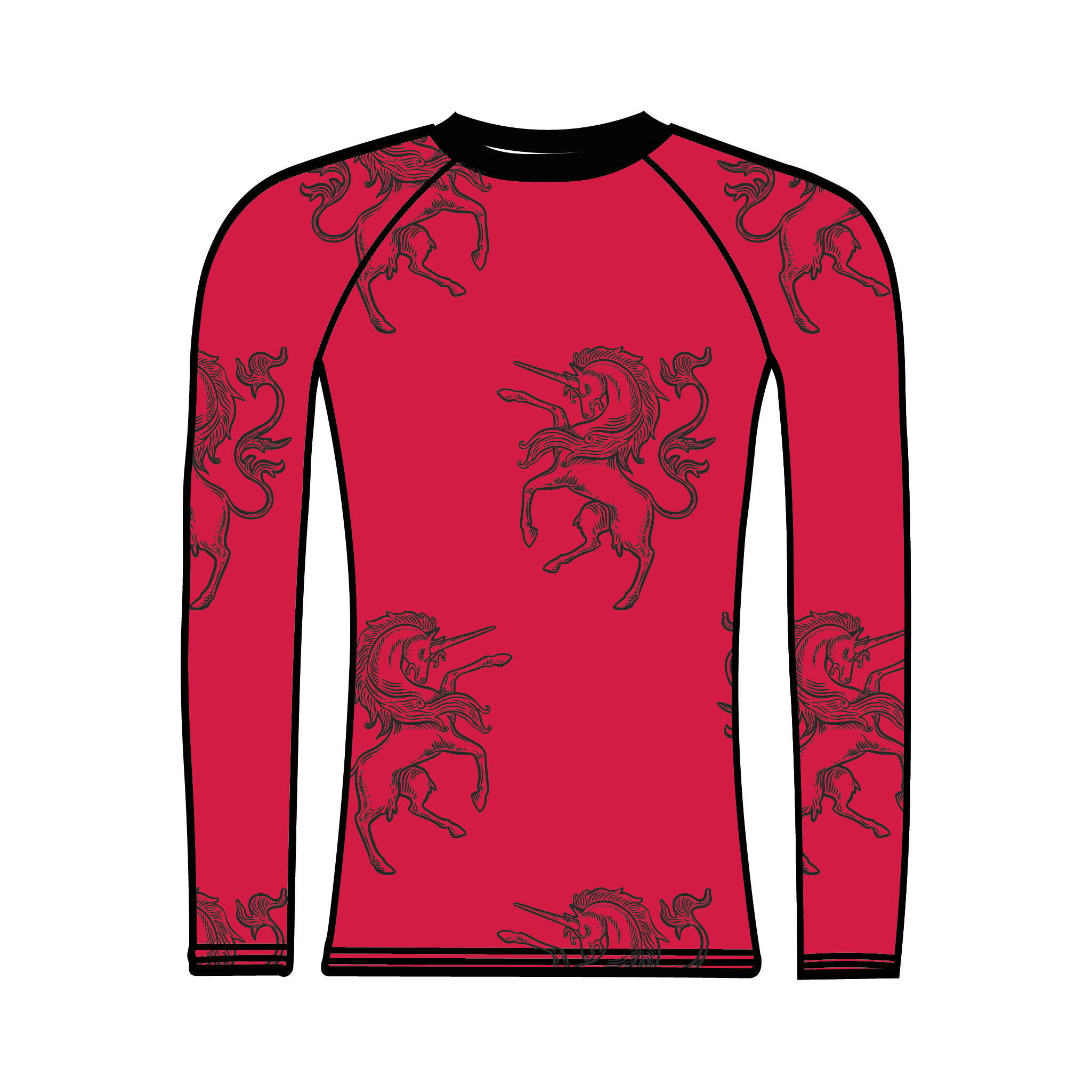 Heart of Scotland Boat Club Long Sleeve Base Layer