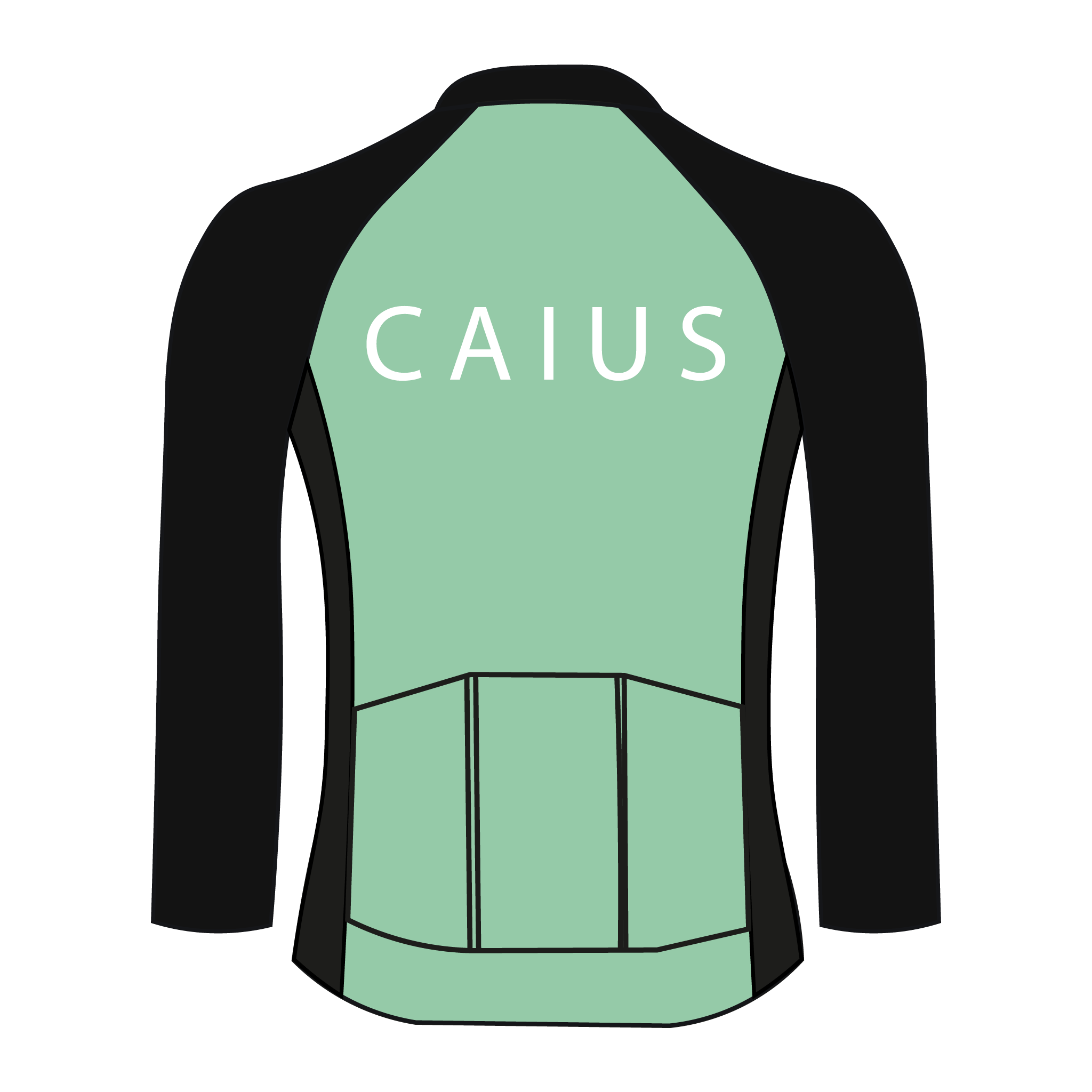 Caius Boat Club Long Sleeve Cycling Jersey