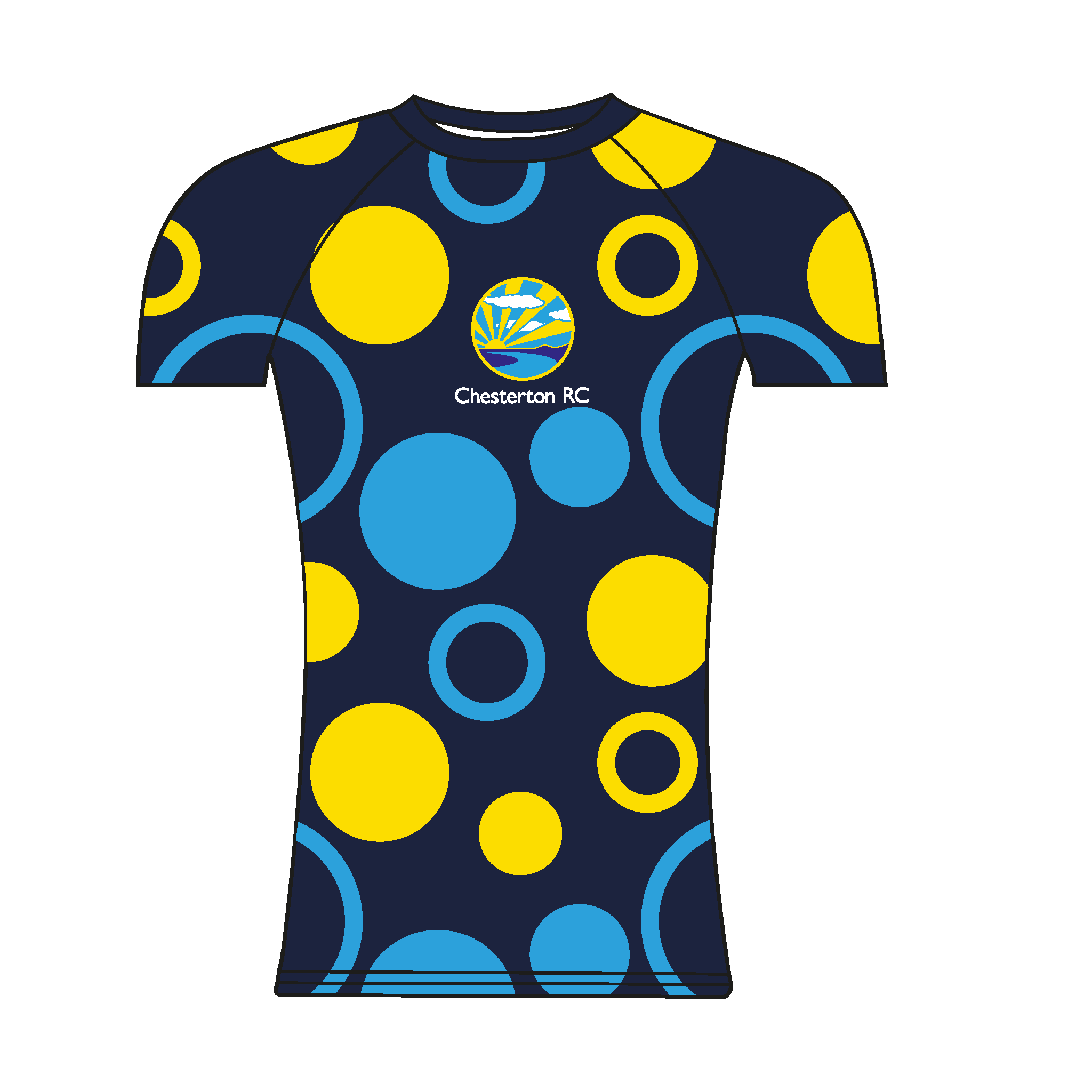 Chesterton Rowing Club Short Sleeve Training Base-Layer