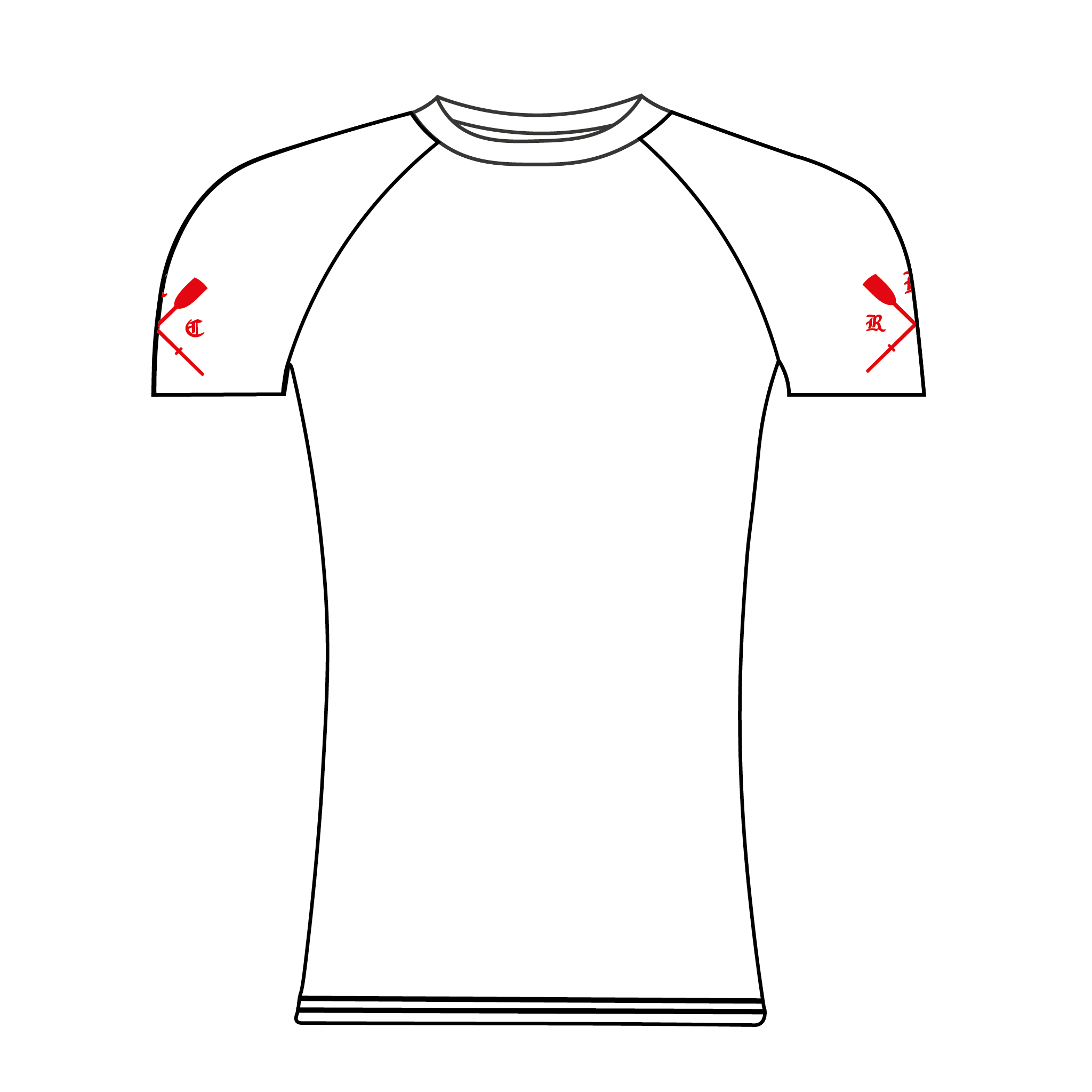 Kingston Rowing Club Short Sleeve Base Layer