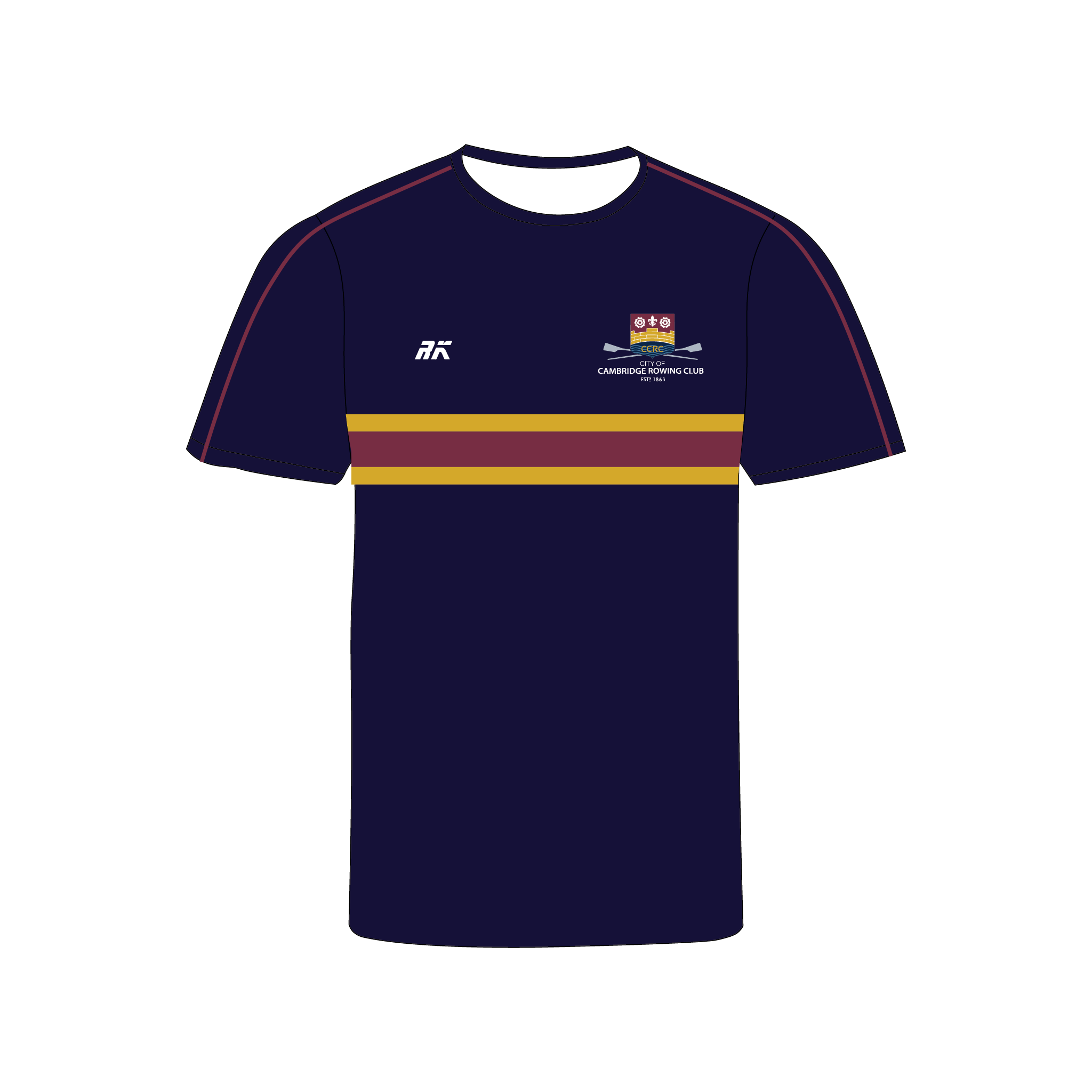 City Of Cambridge Rowing Club Bespoke Gym T-Shirt