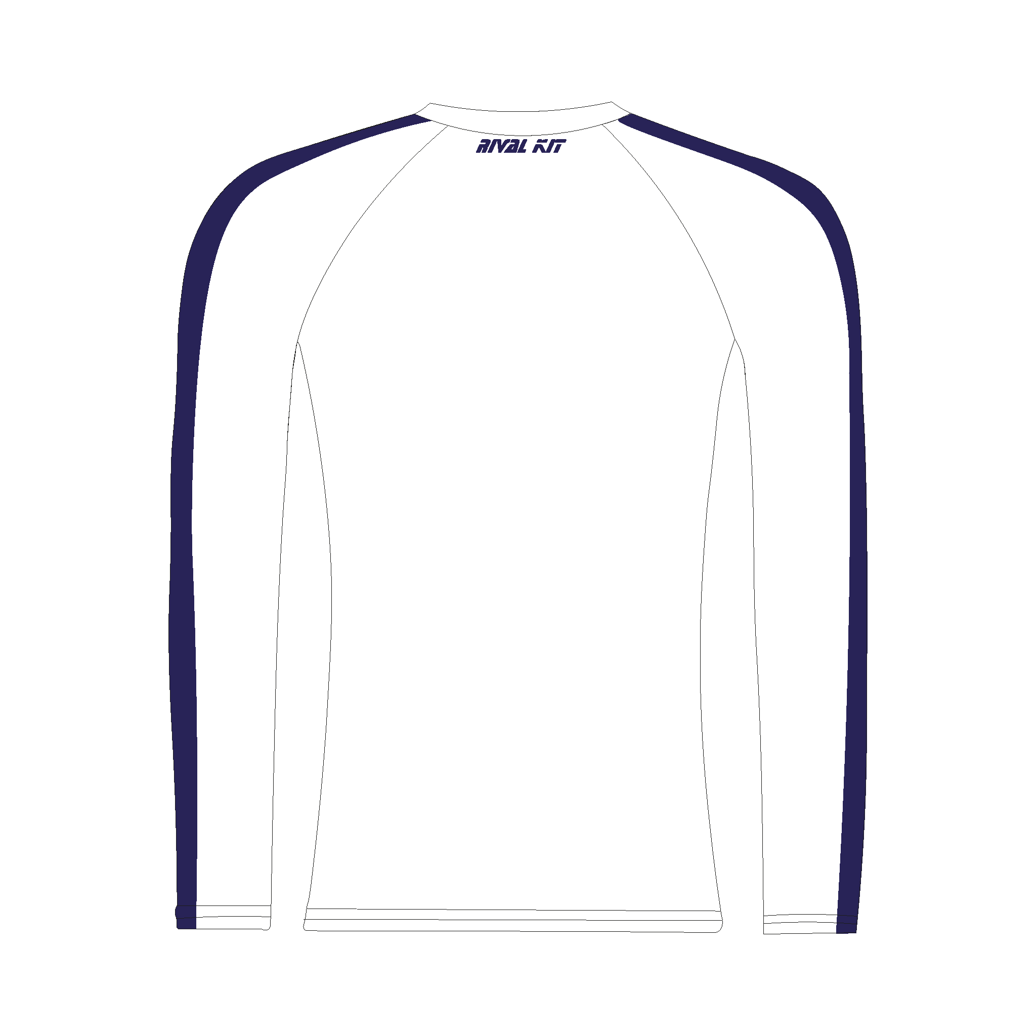 Hereford Rowing Club White Long Sleeve Baselayer