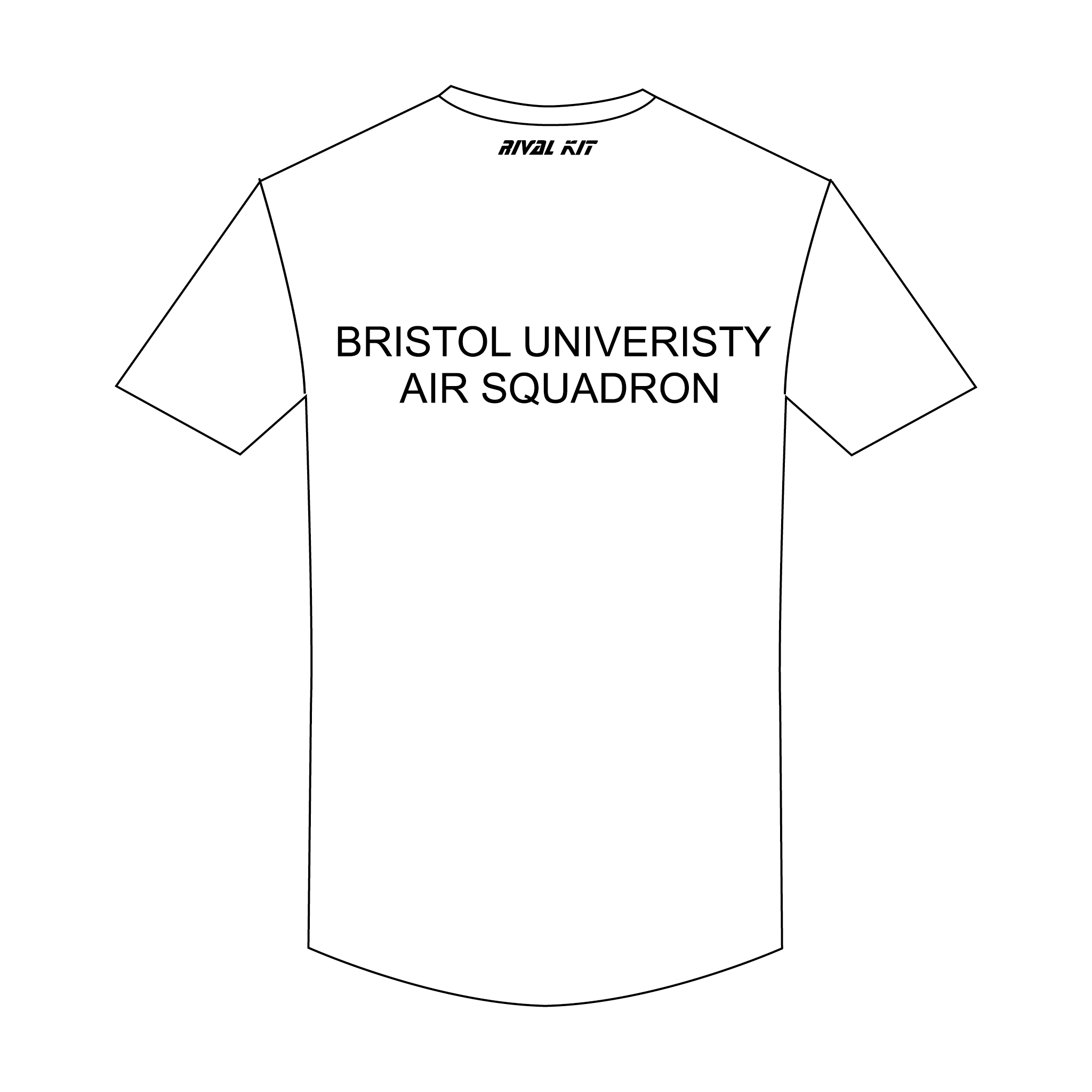 Bristol University Air Squadron Gym T-shirt