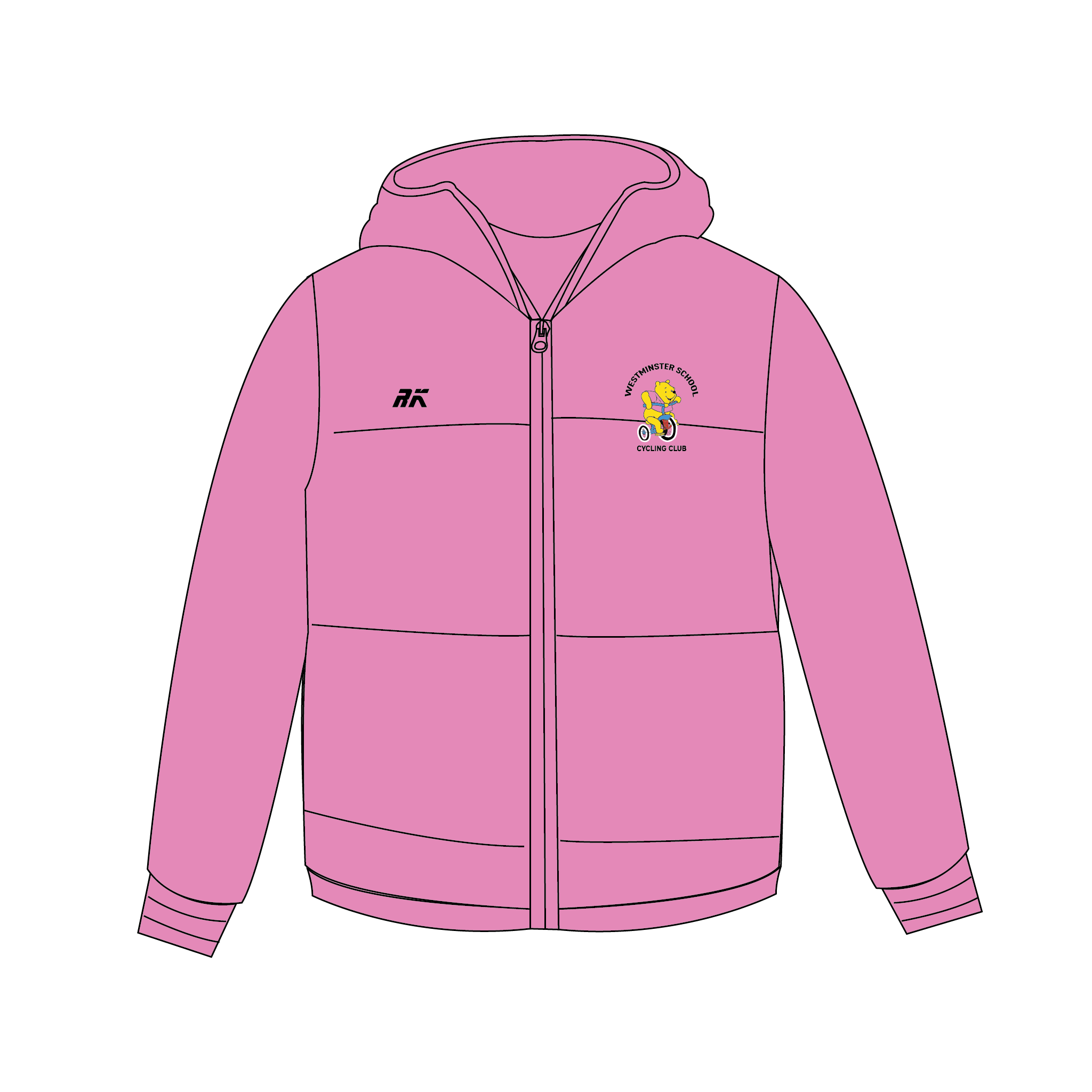 Westminster School Cycling Club Puffa Jacket