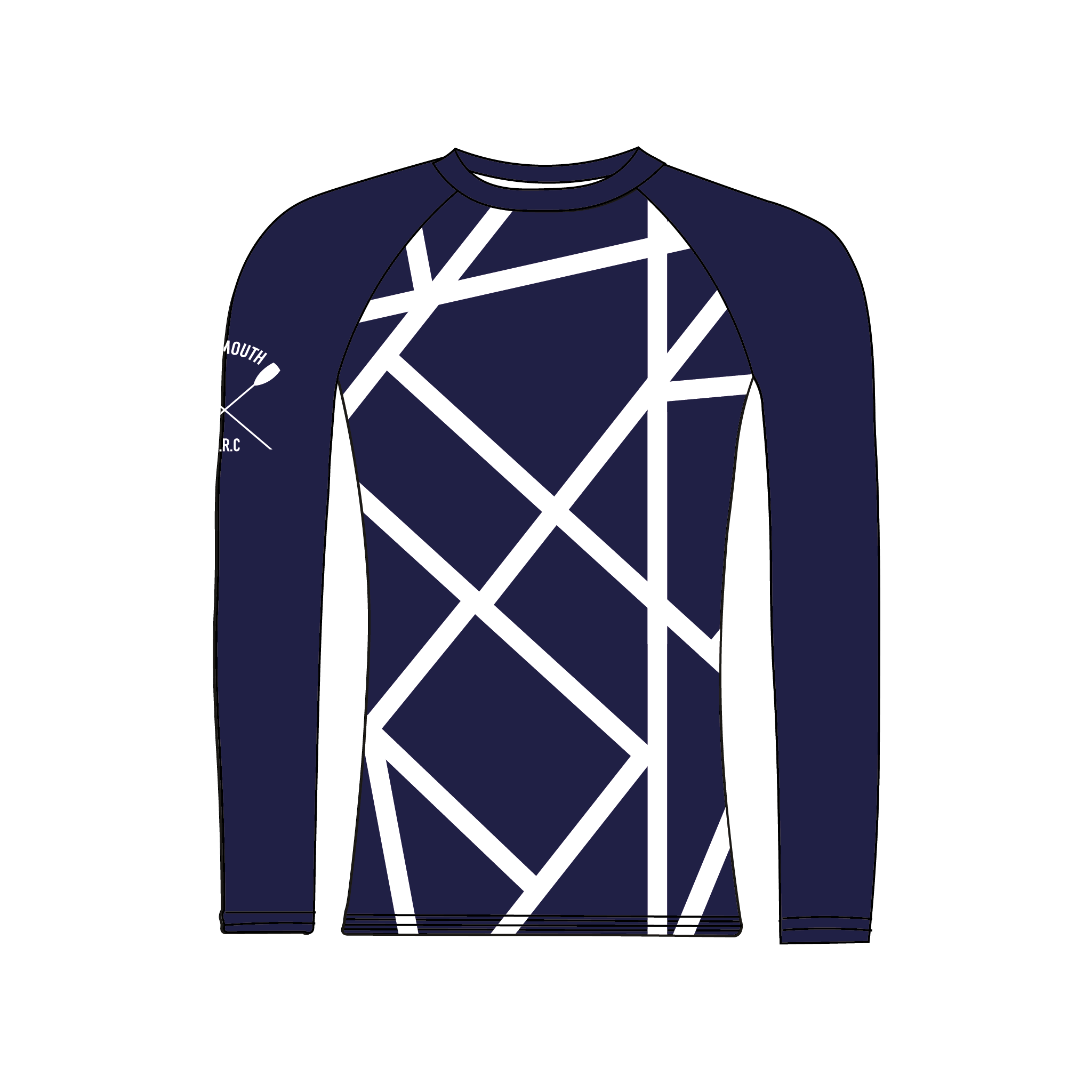 Dartmouth ARC Patterned Long Sleeve Base Layer