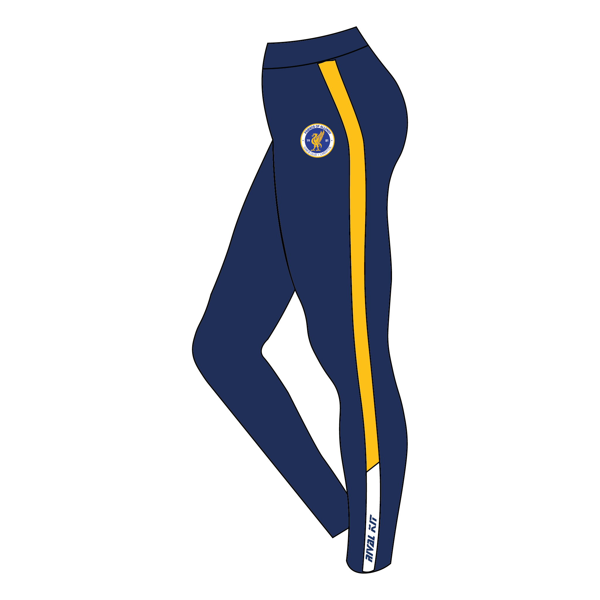 Friends of Allonby Canoe Club Liverpool Leggings