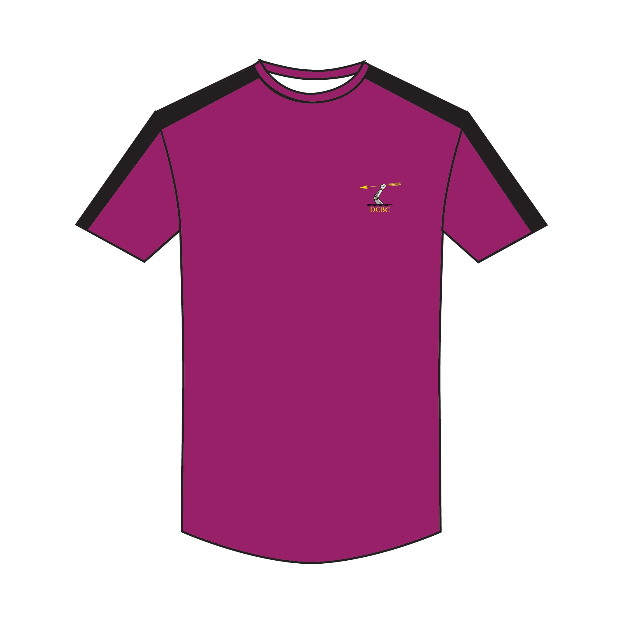 Downing College Boat Club Bespoke Short Sleeve Gym T-Shirt
