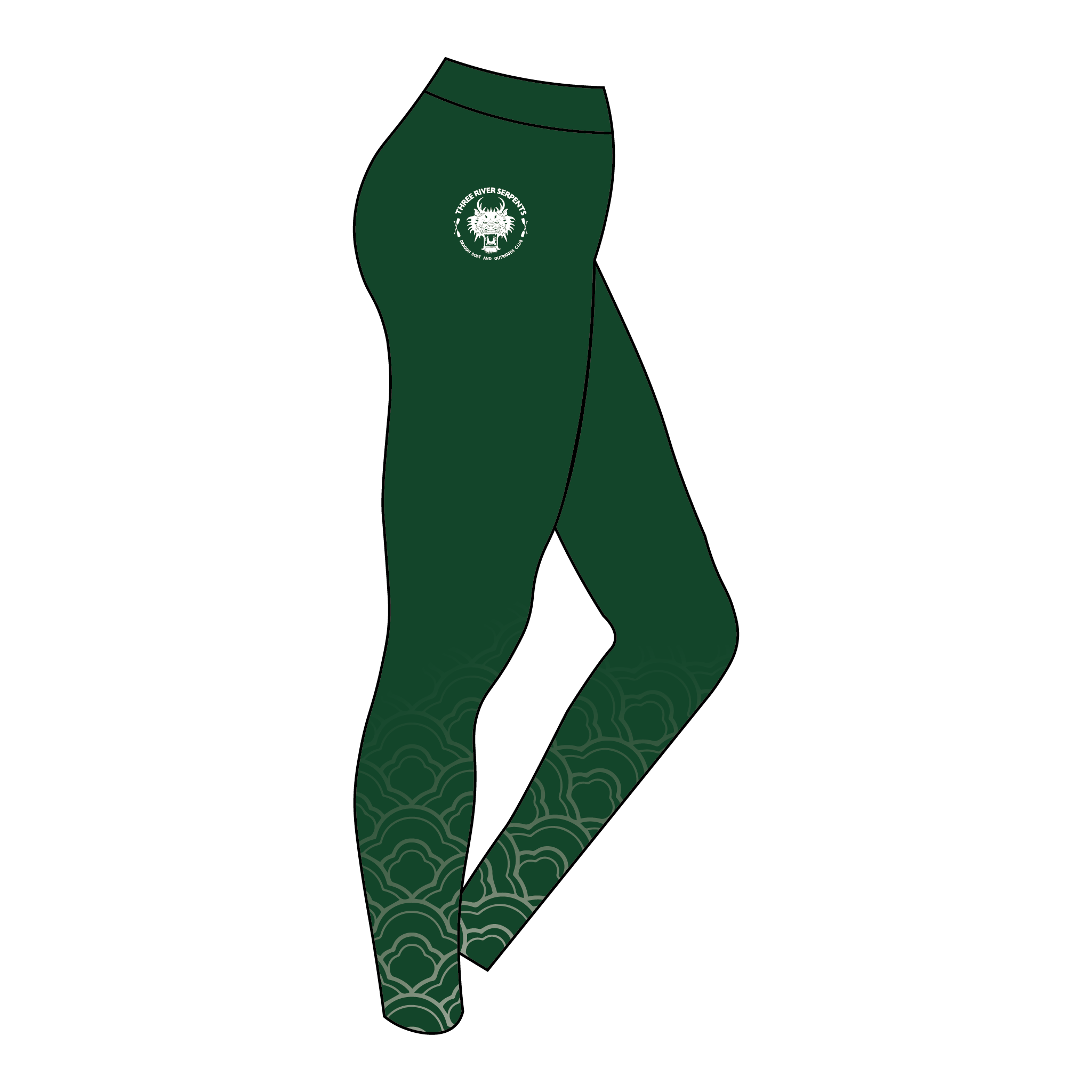 Three River Serpents Leggings