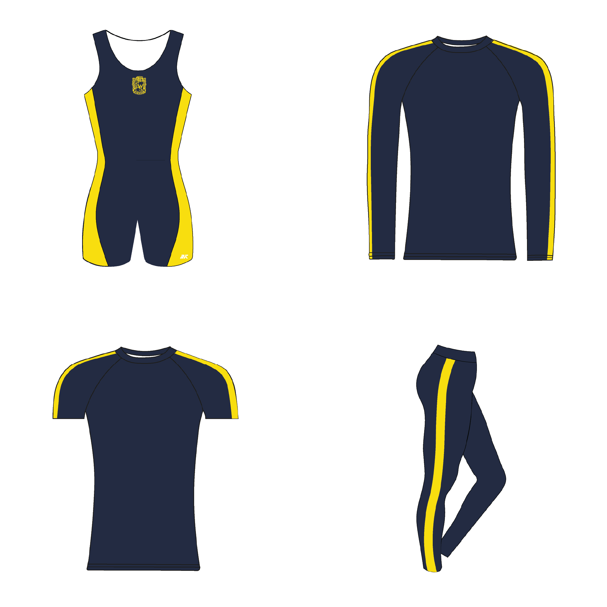 SWPSBC Navy Race Bundle